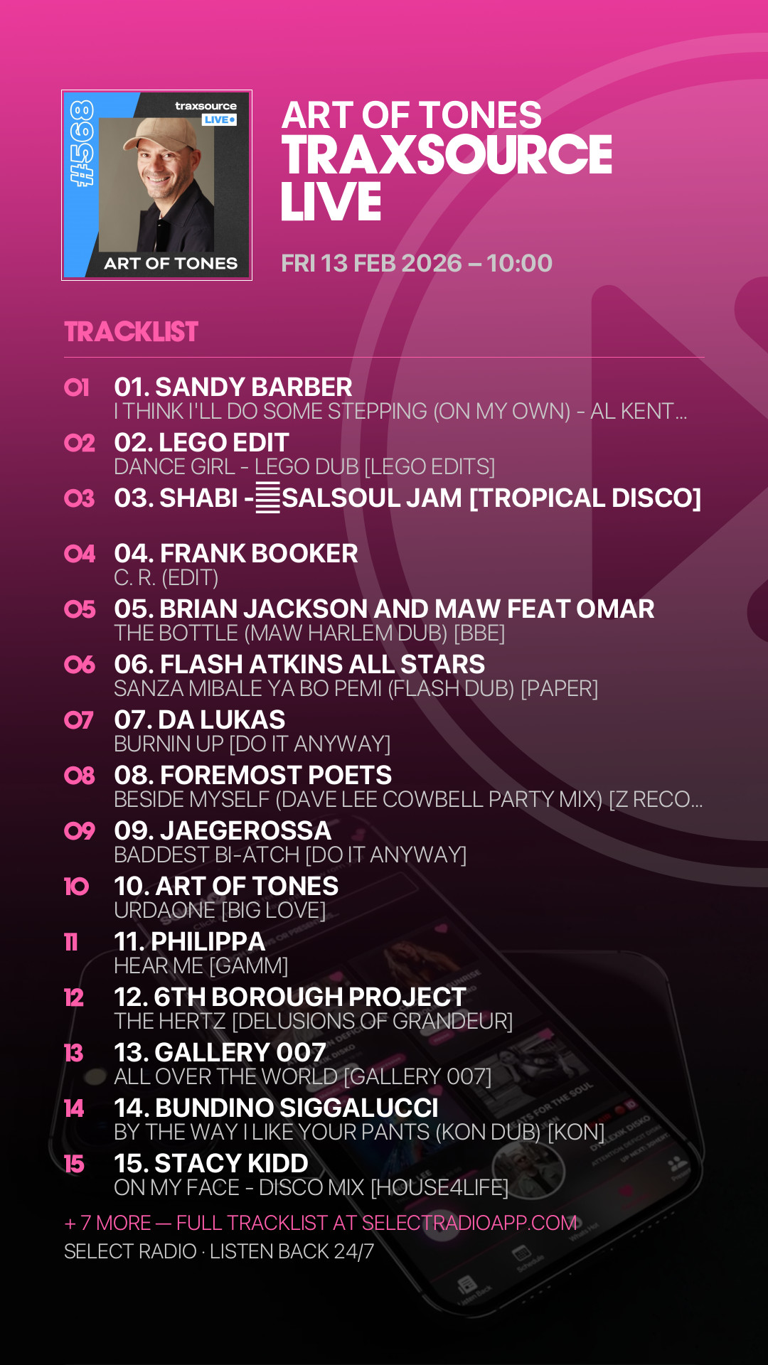 Tracklist Story Preview
