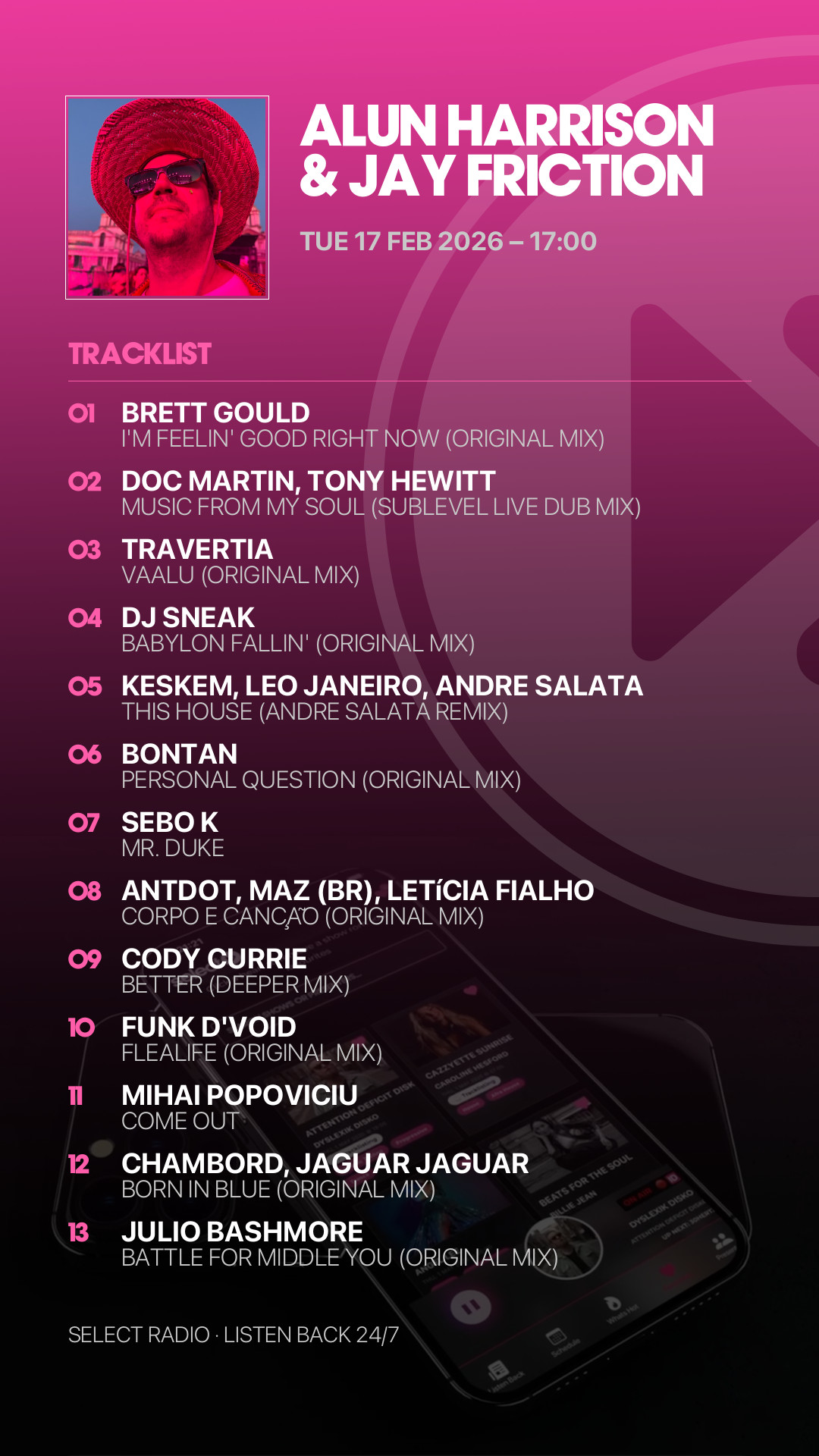 Tracklist Story Preview