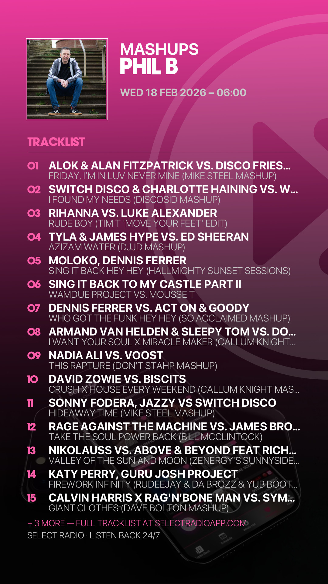 Tracklist Story Preview