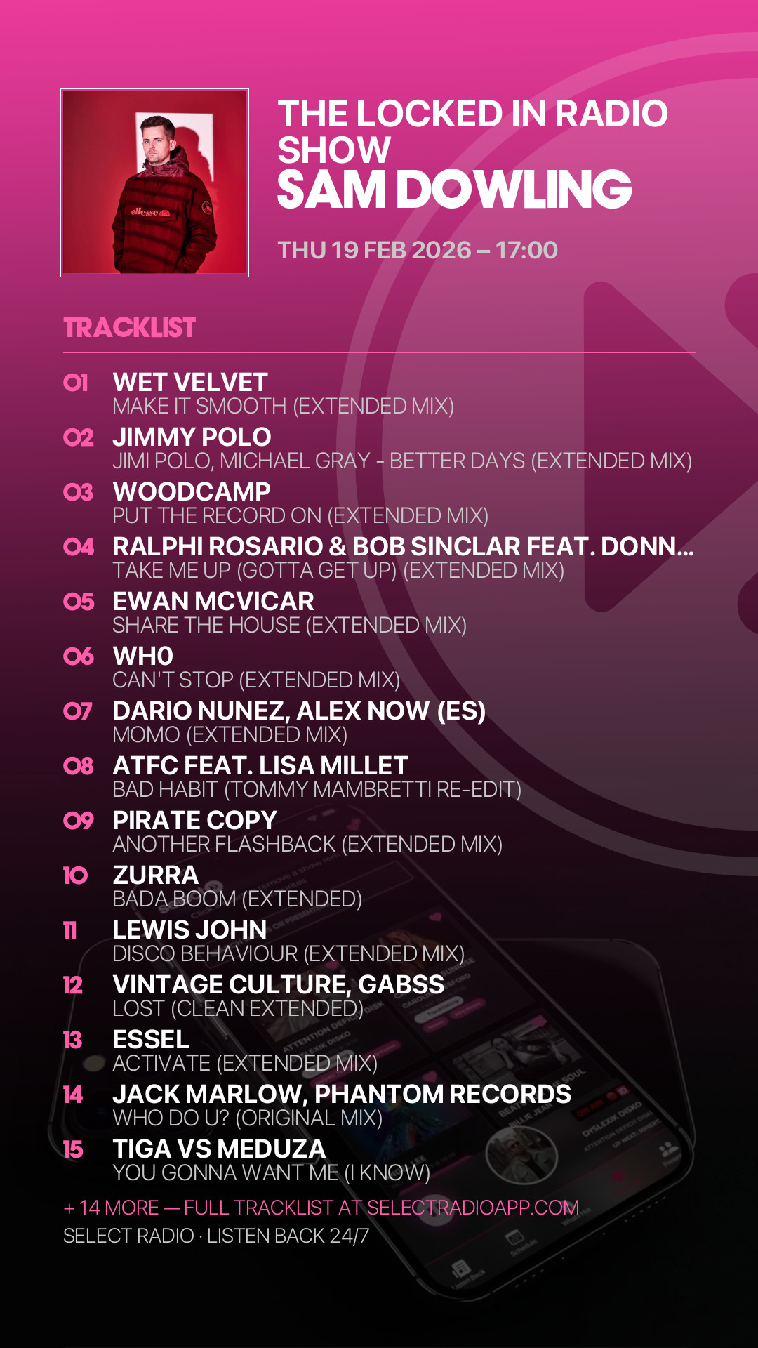 Tracklist Story Preview