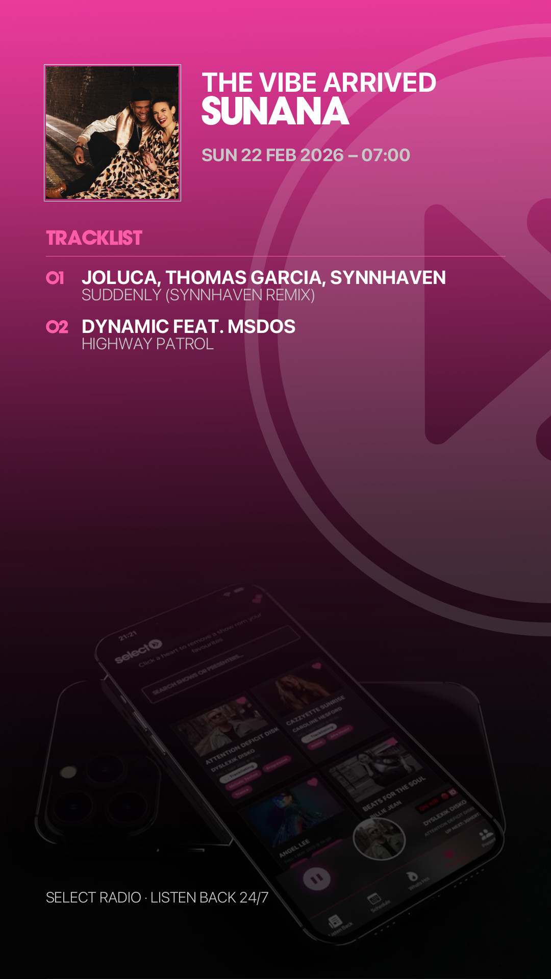 Tracklist Story Preview