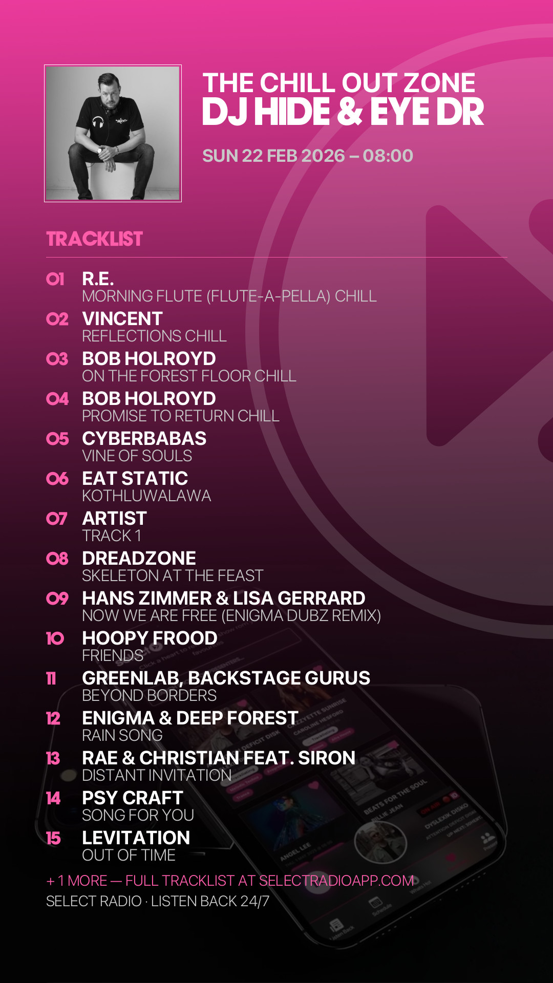 Tracklist Story Preview