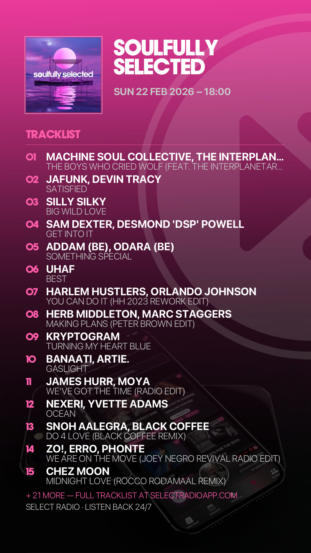 Tracklist Story Preview