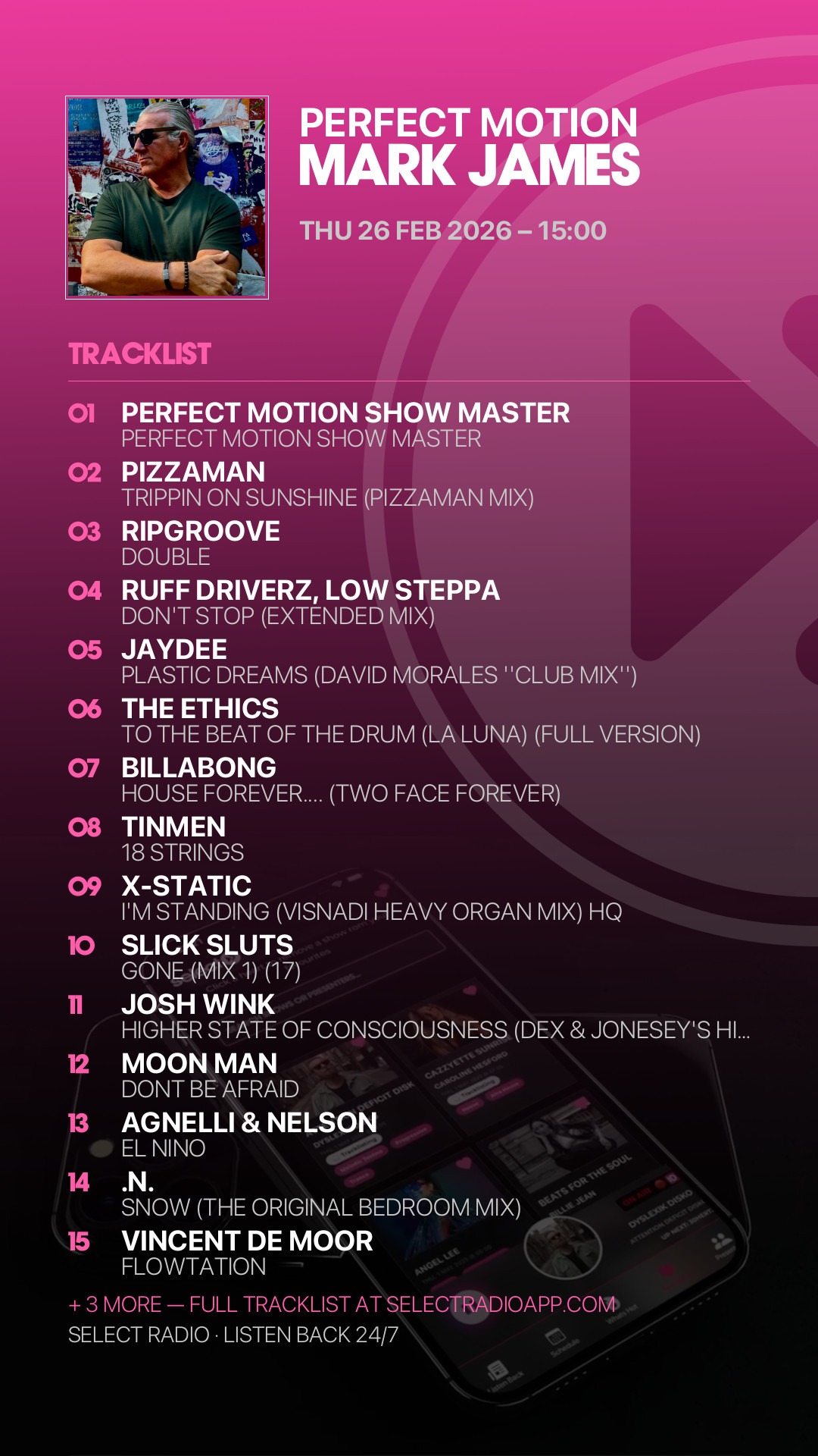 Tracklist Story Preview