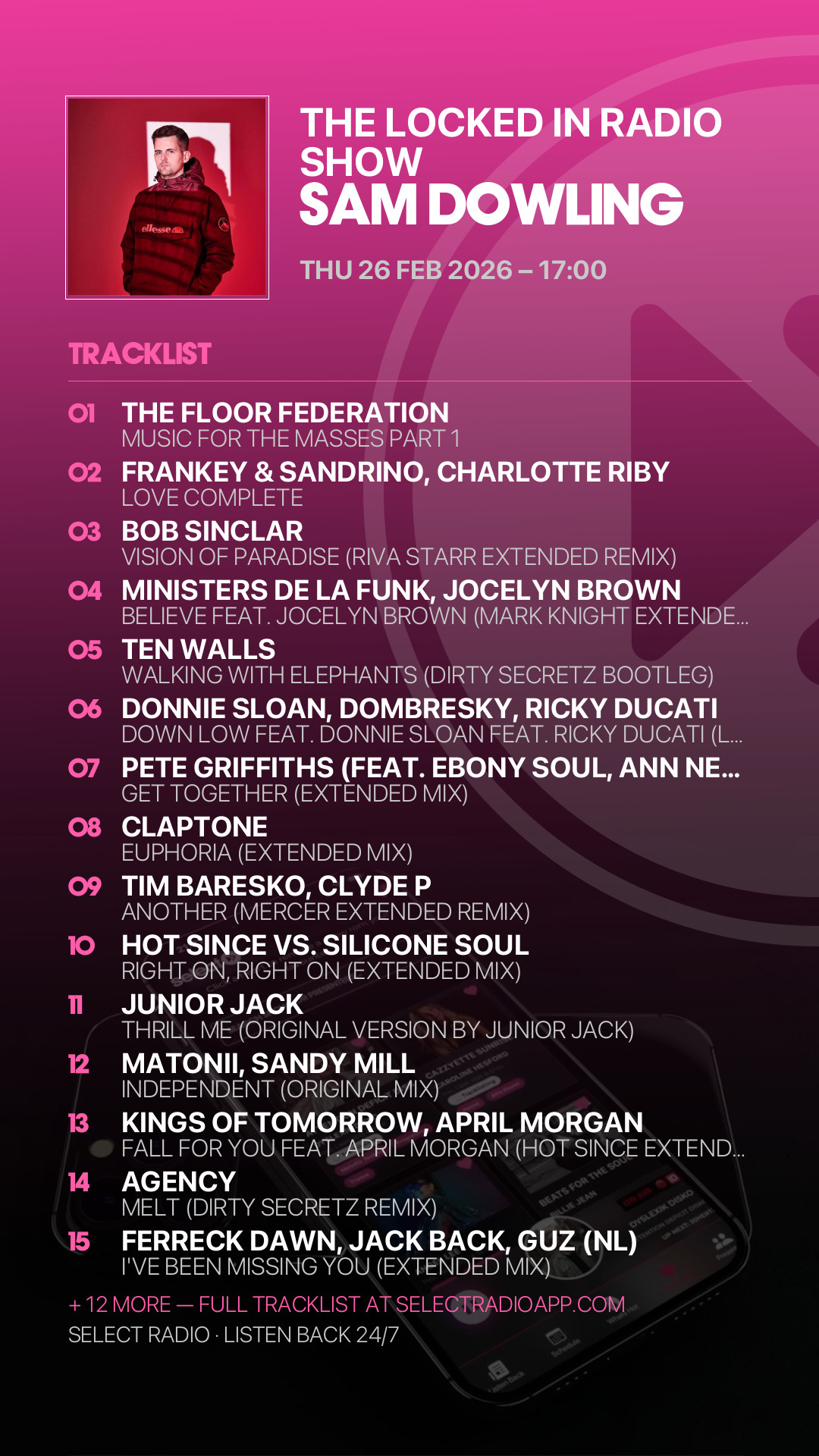 Tracklist Story Preview