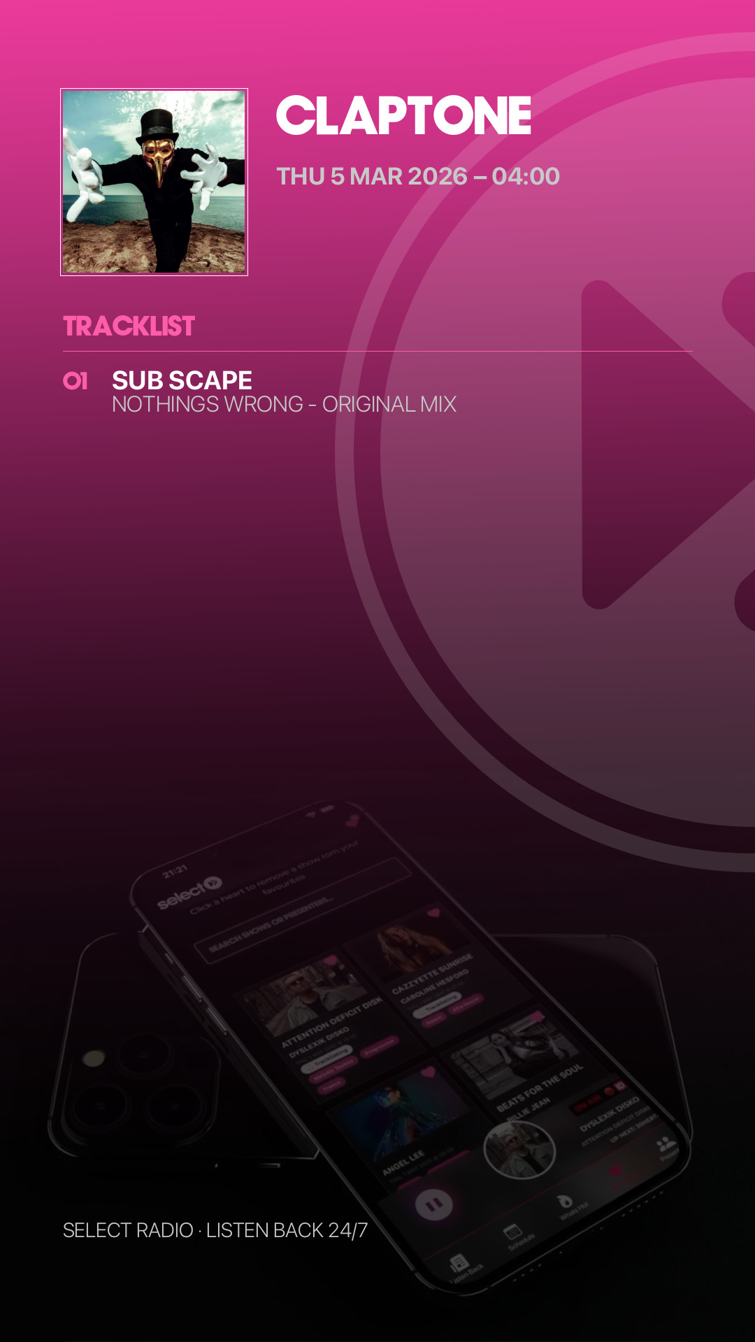 Tracklist Story Preview