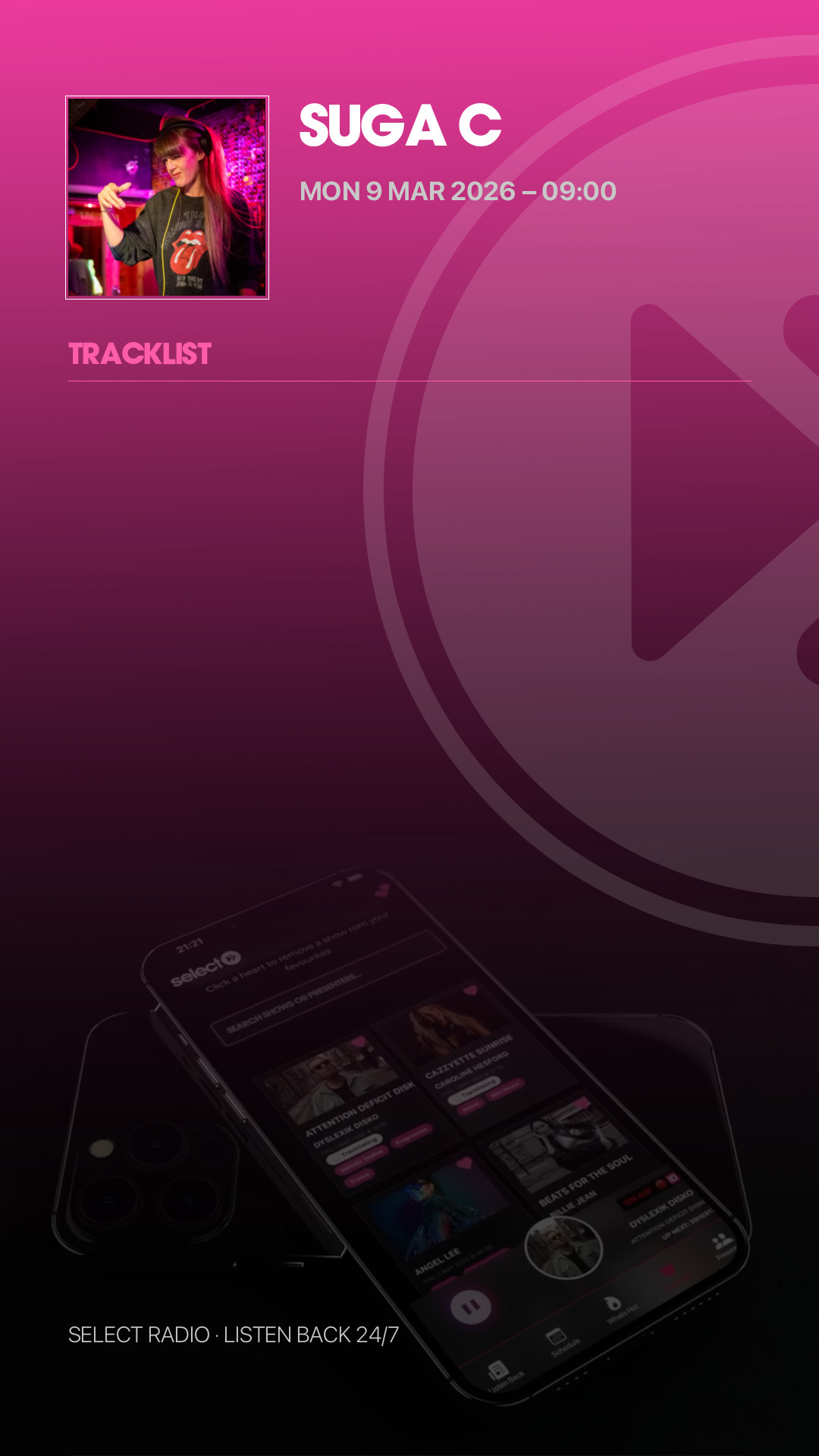 Tracklist Story Preview