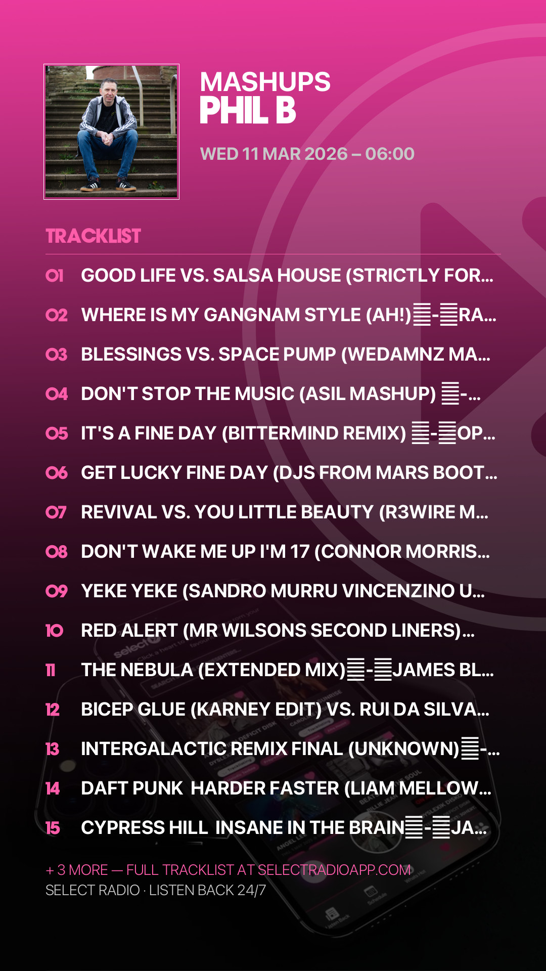 Tracklist Story Preview