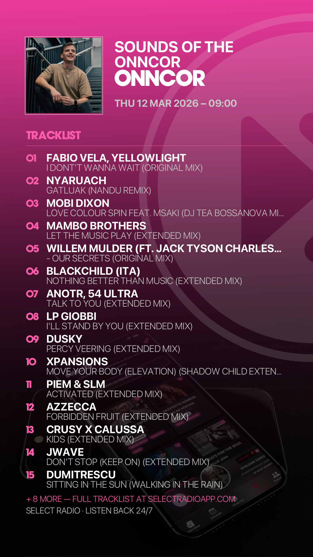 Tracklist Story Preview
