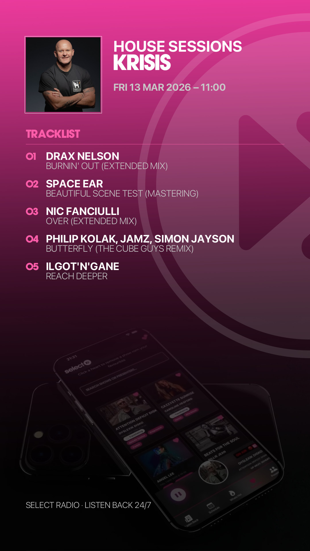 Tracklist Story Preview