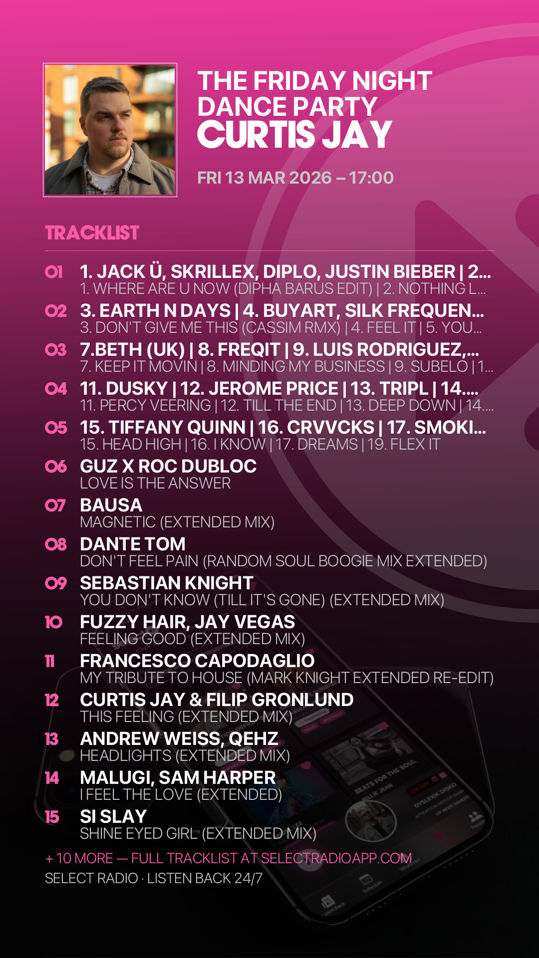 Tracklist Story Preview