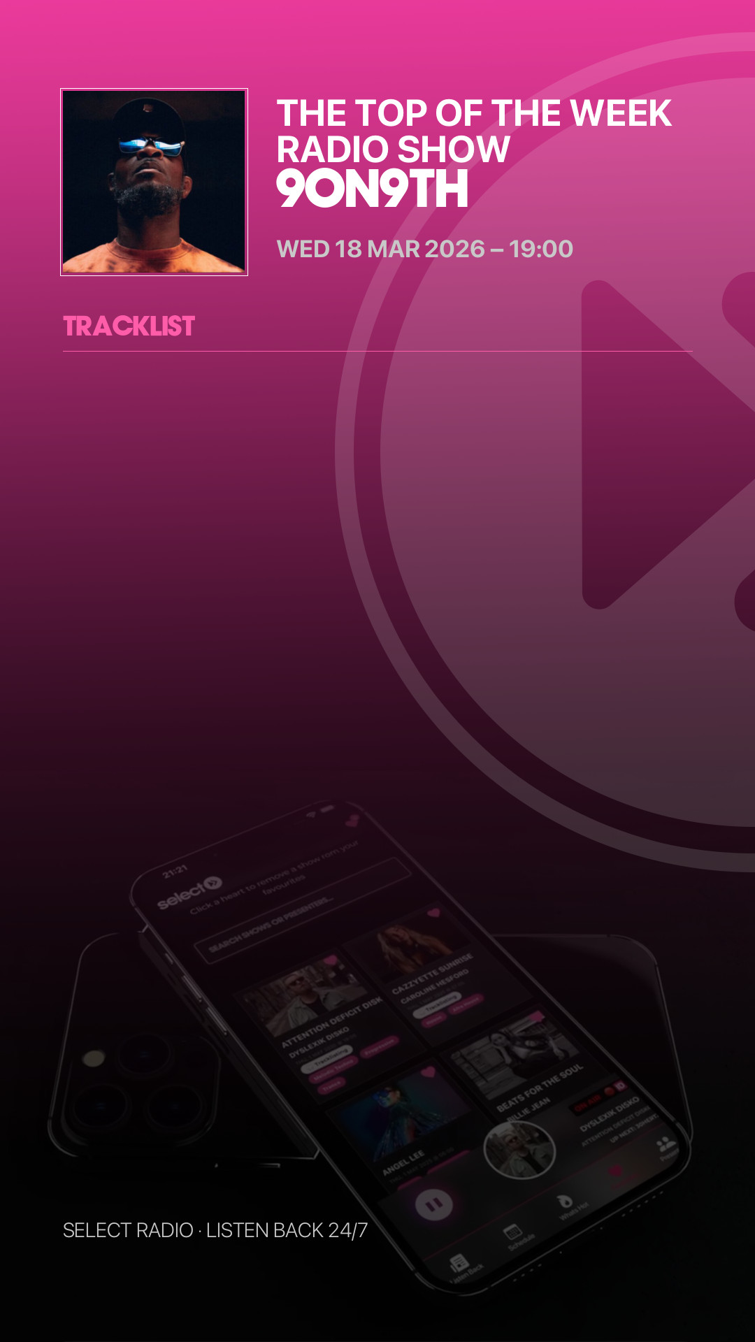 Tracklist Story Preview