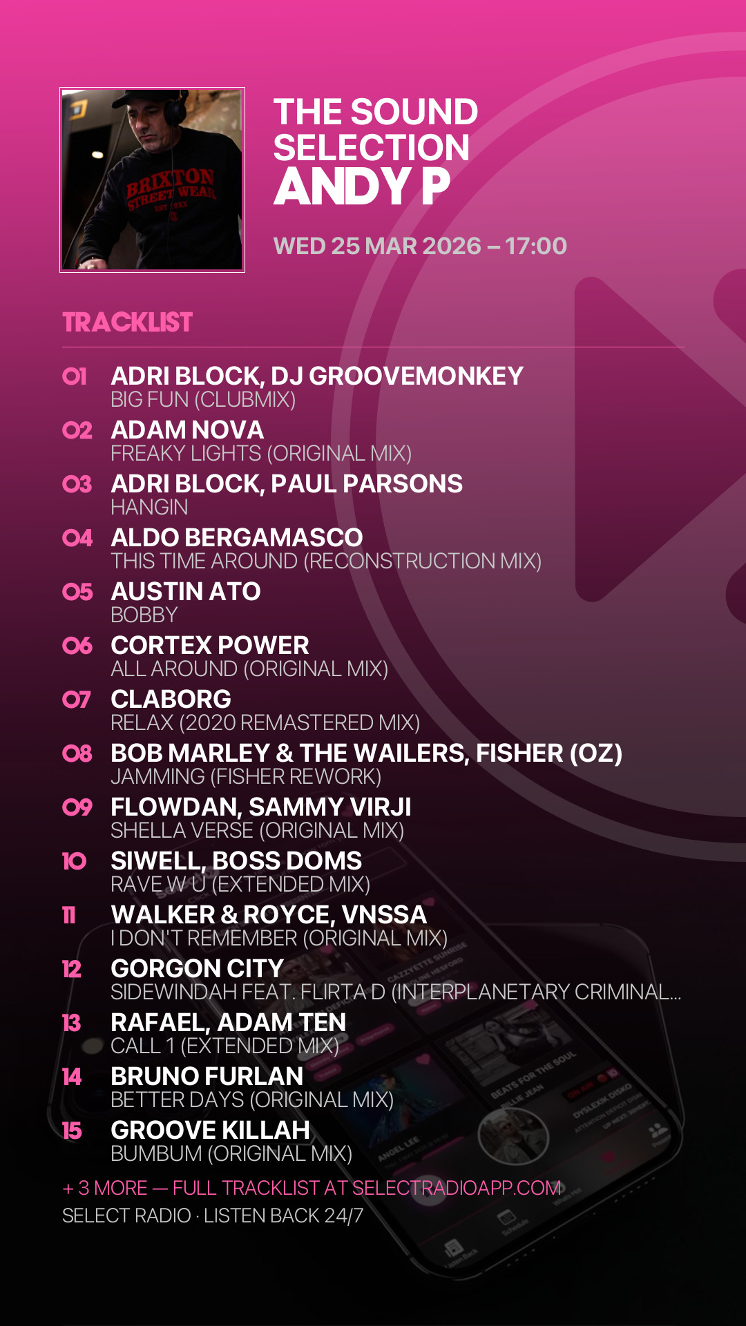 Tracklist Story Preview