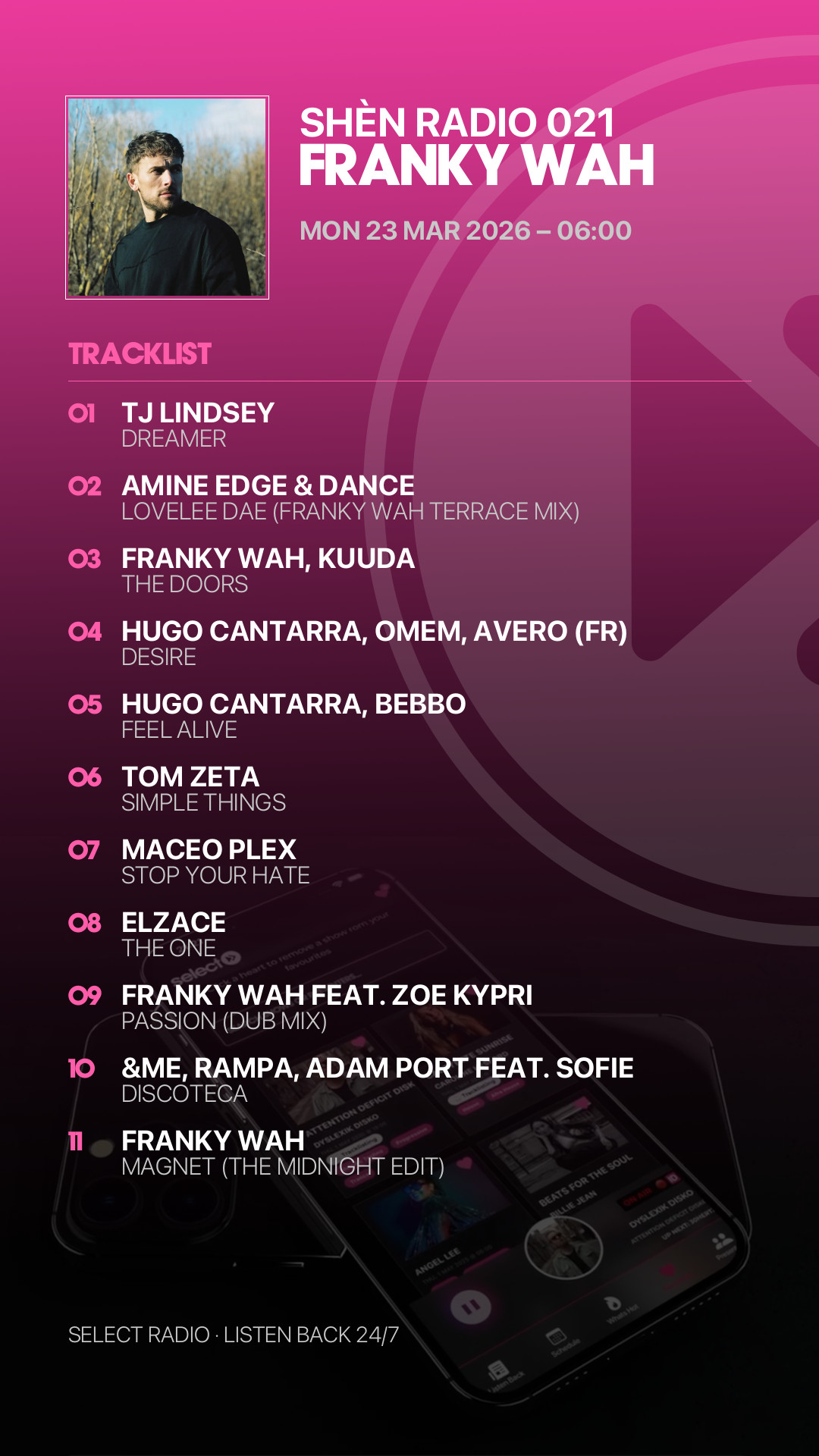 Tracklist Story Preview