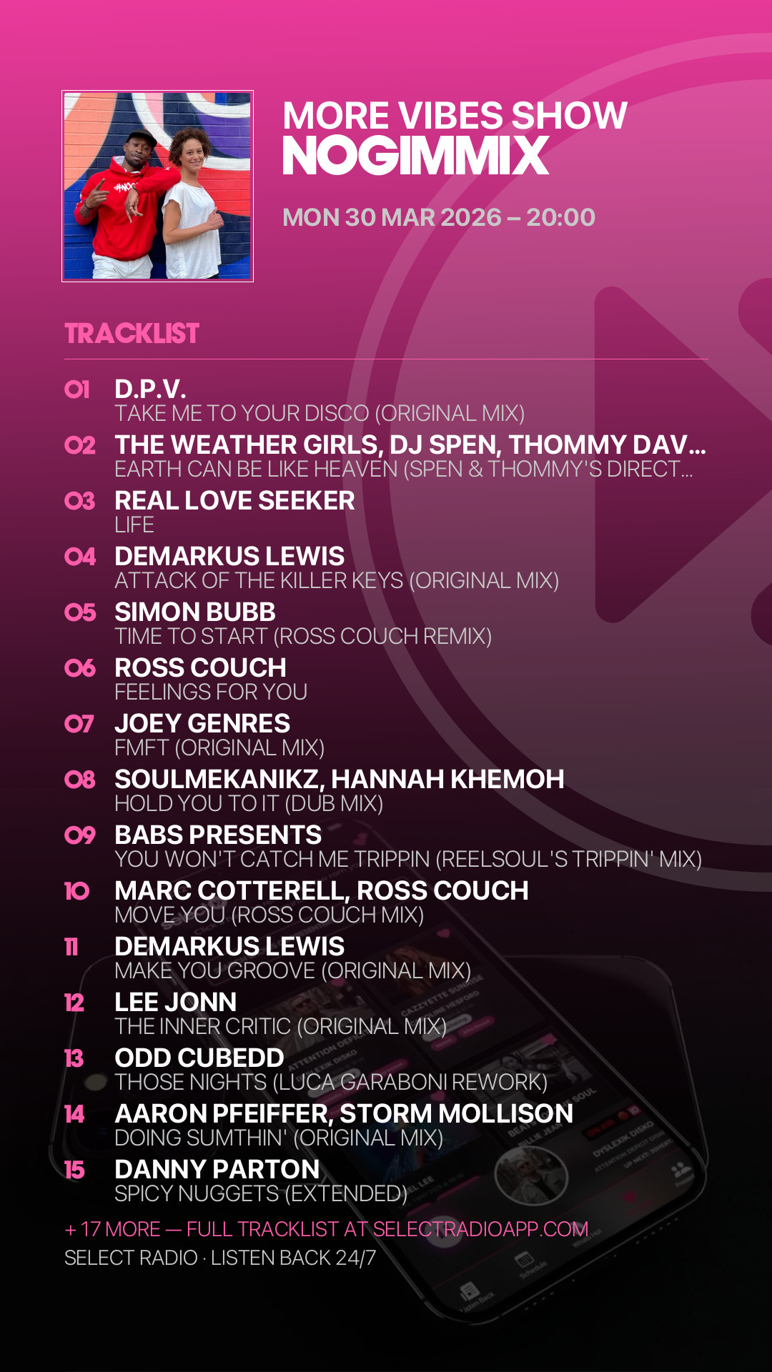 Tracklist Story Preview