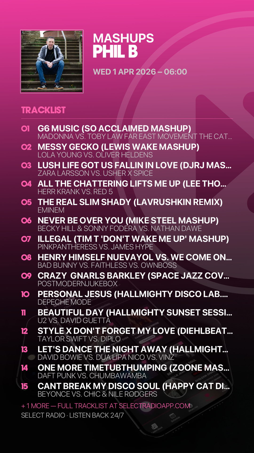 Tracklist Story Preview