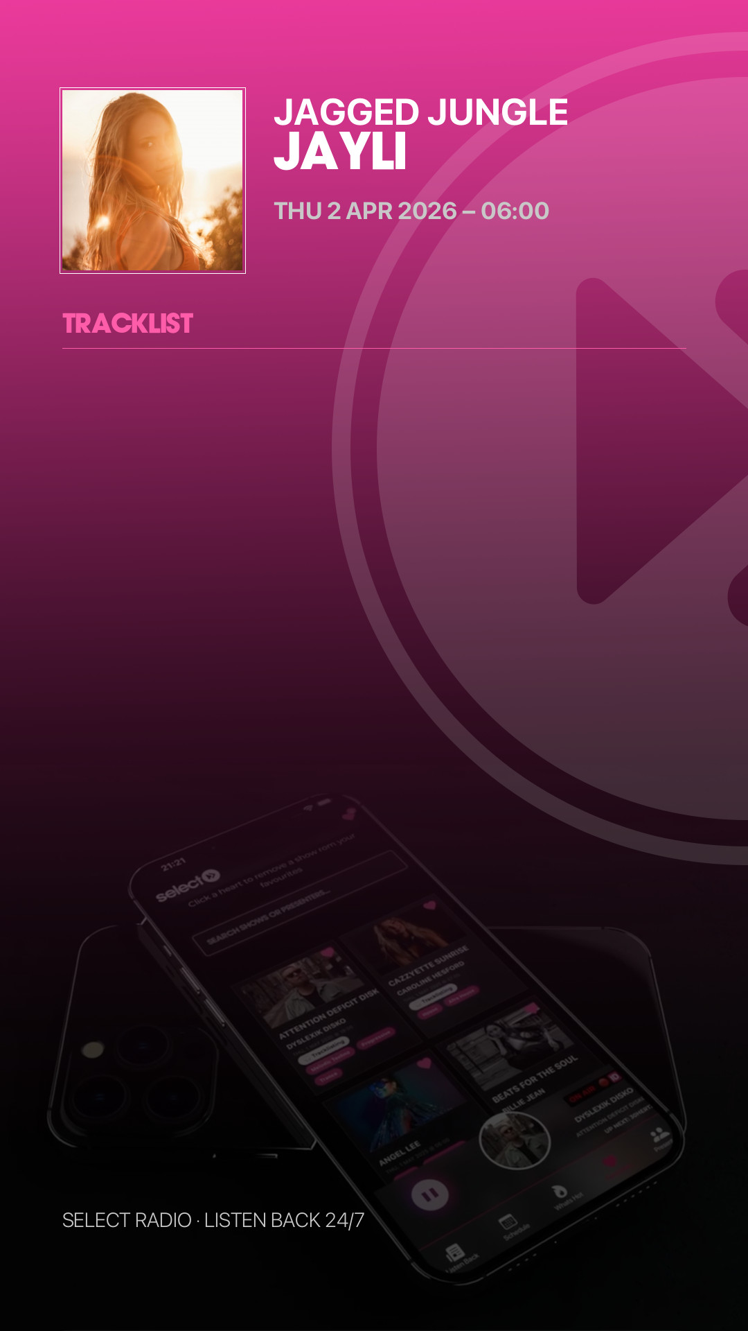 Tracklist Story Preview