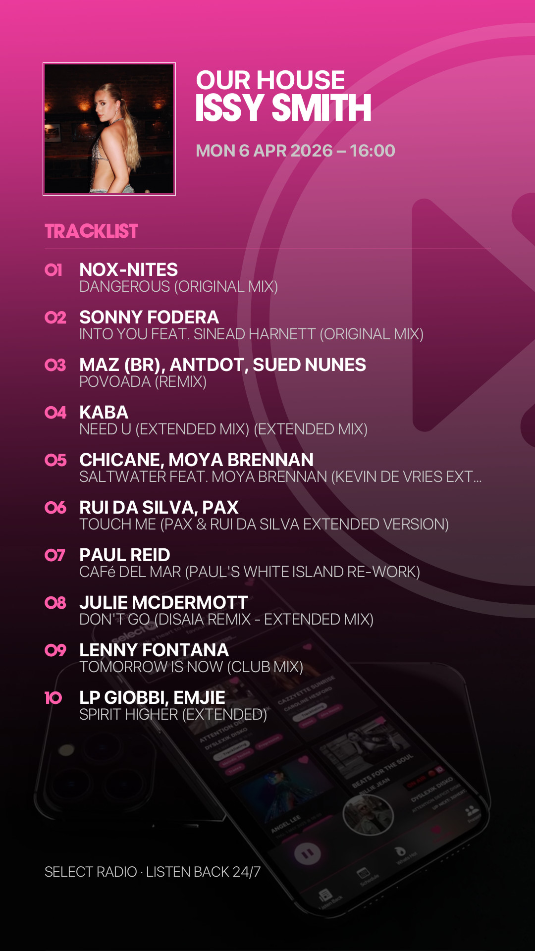 Tracklist Story Preview