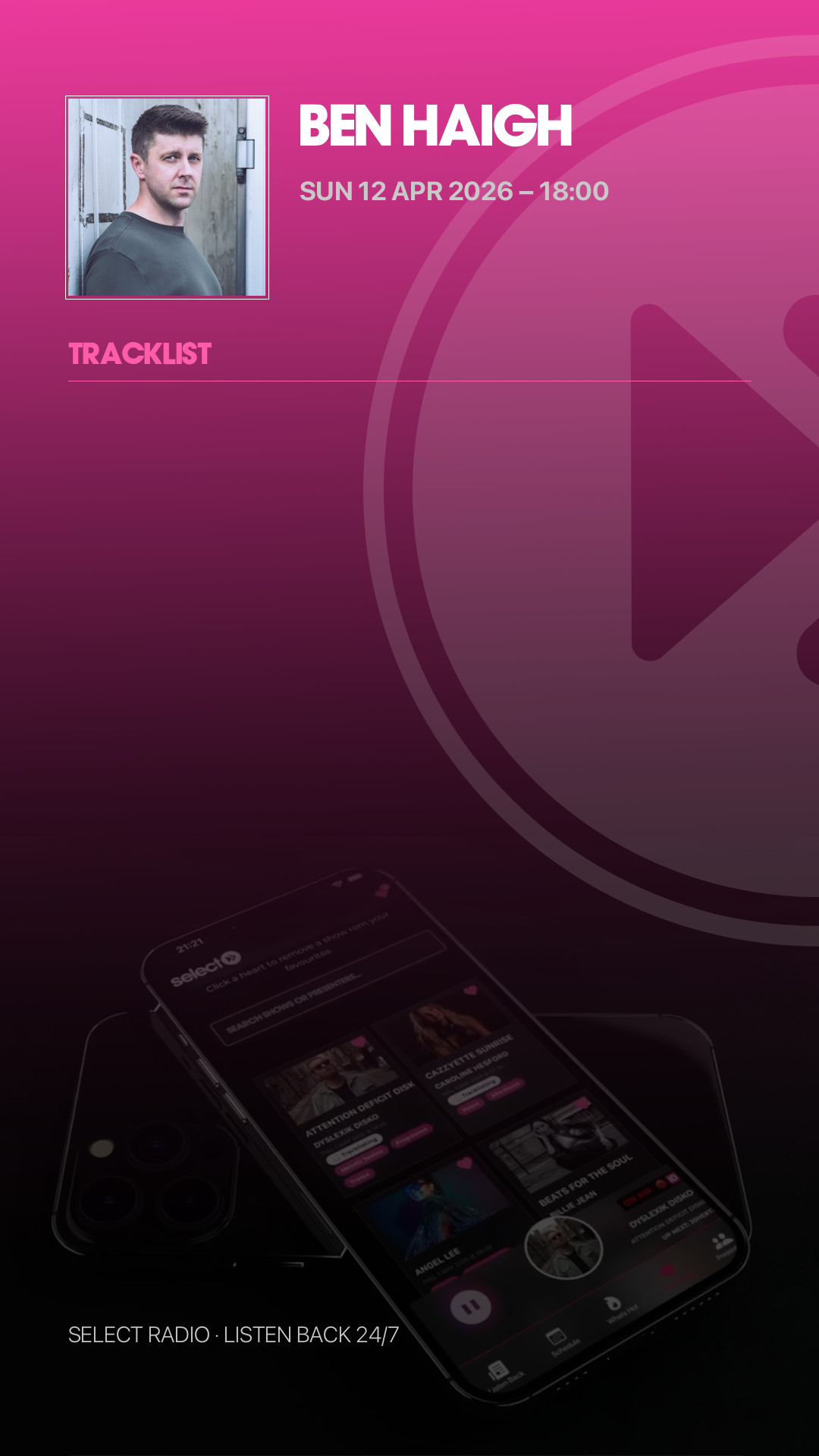 Tracklist Story Preview
