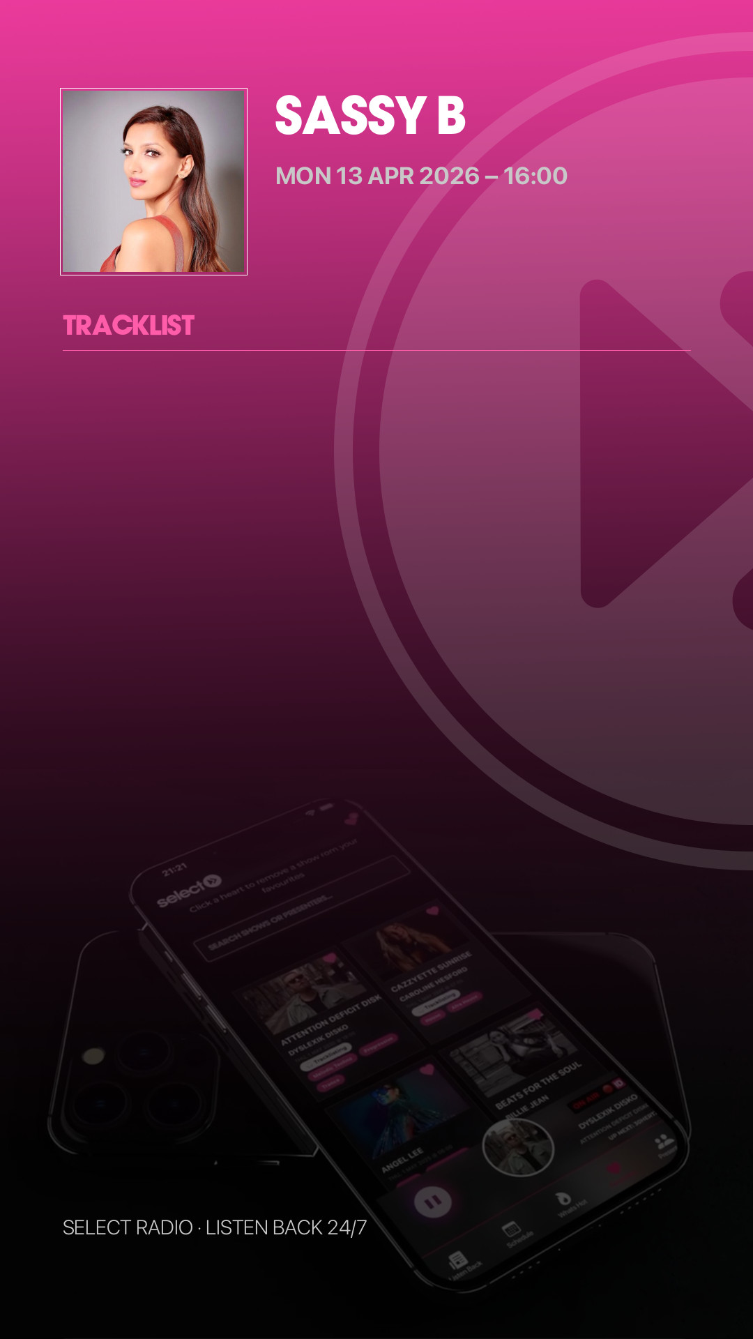 Tracklist Story Preview