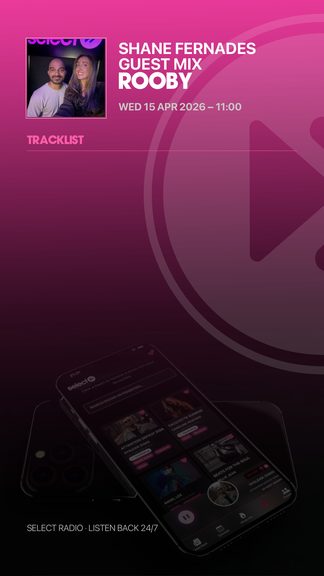 Tracklist Story Preview