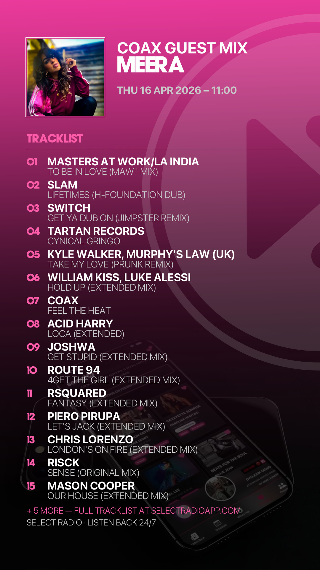 Tracklist Story Preview