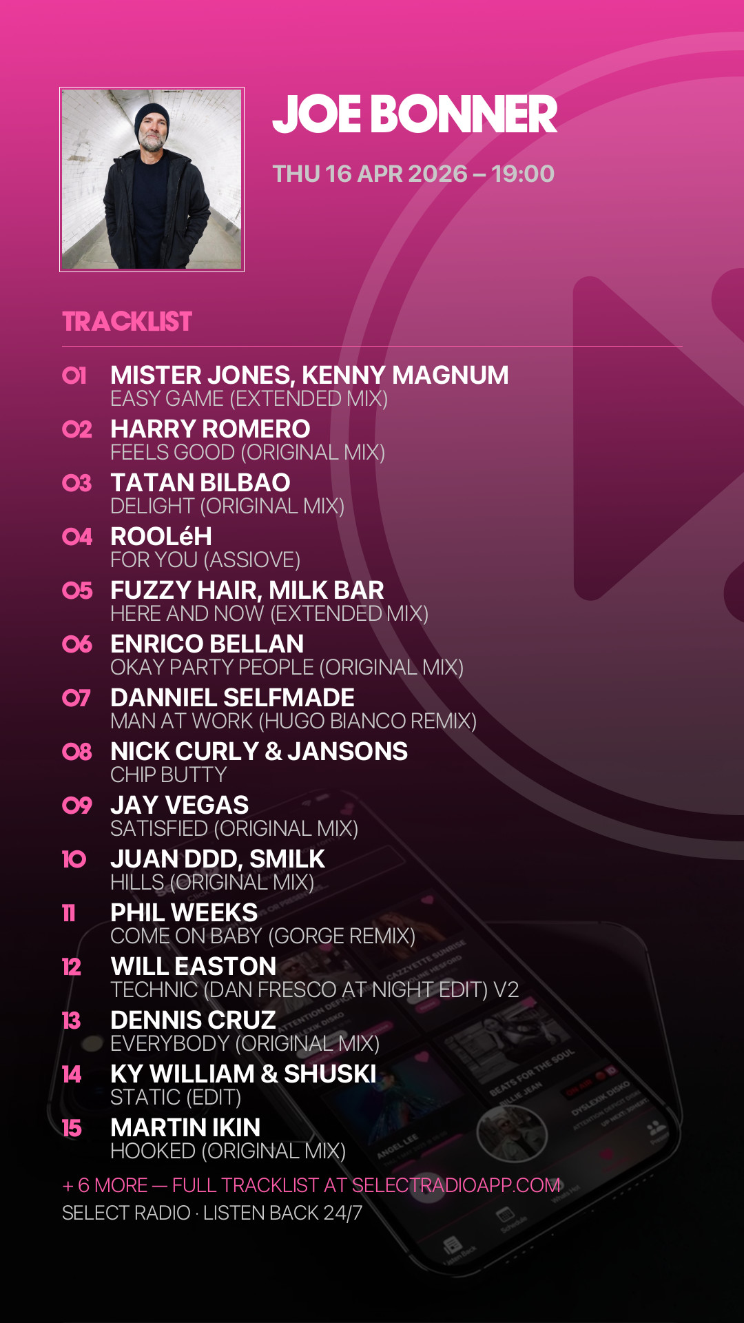 Tracklist Story Preview