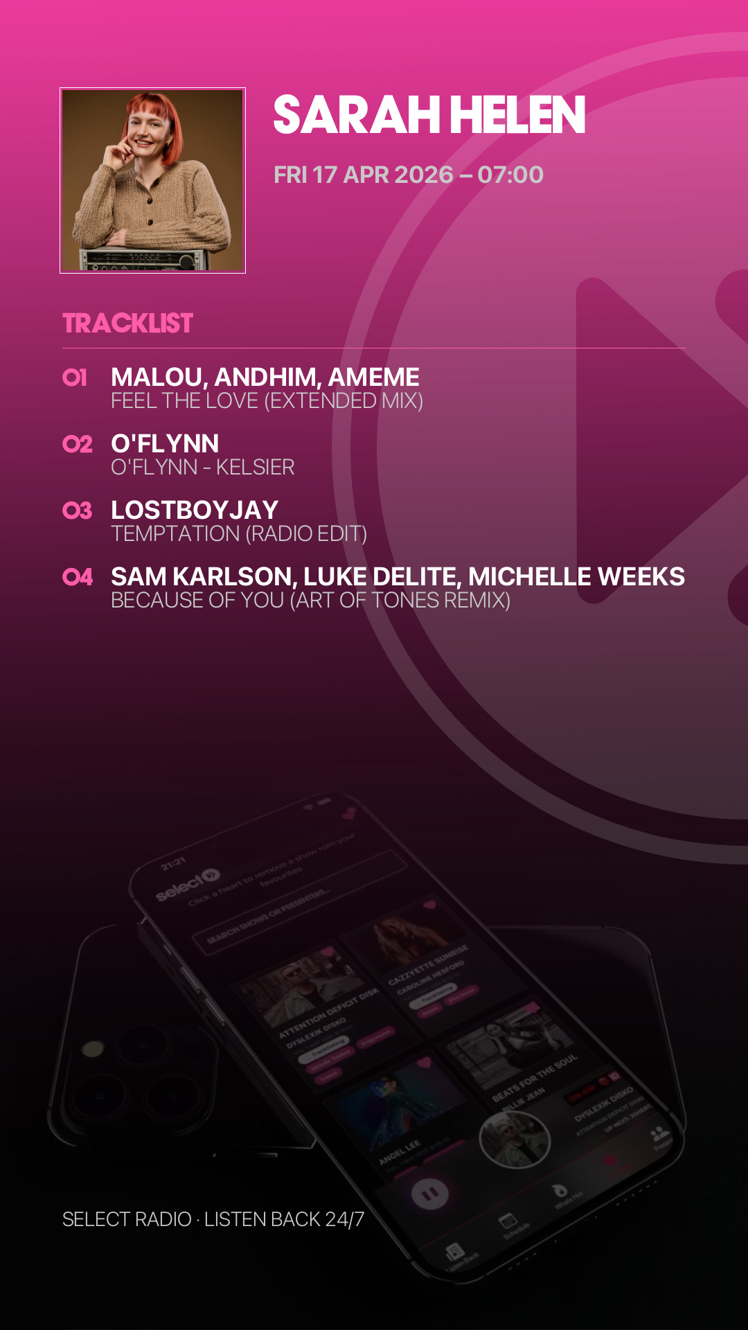 Tracklist Story Preview