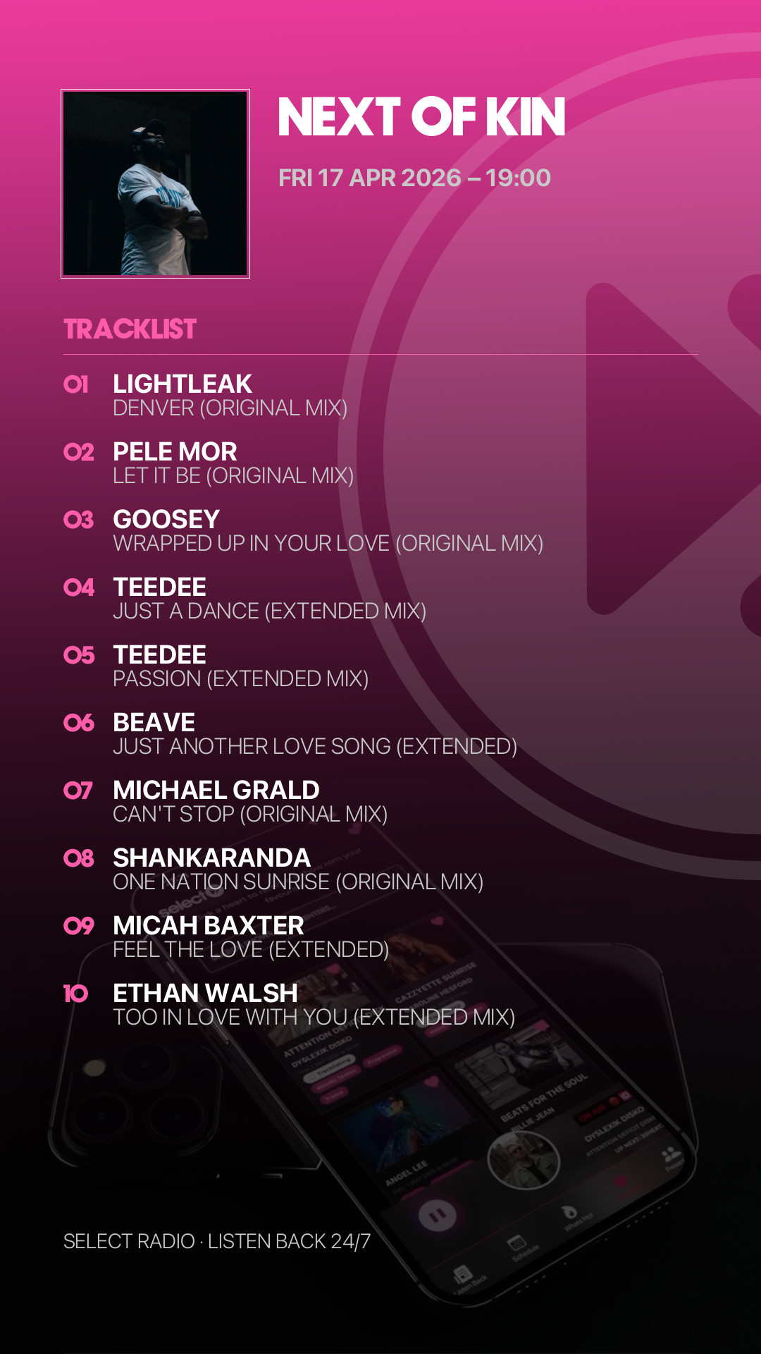 Tracklist Story Preview