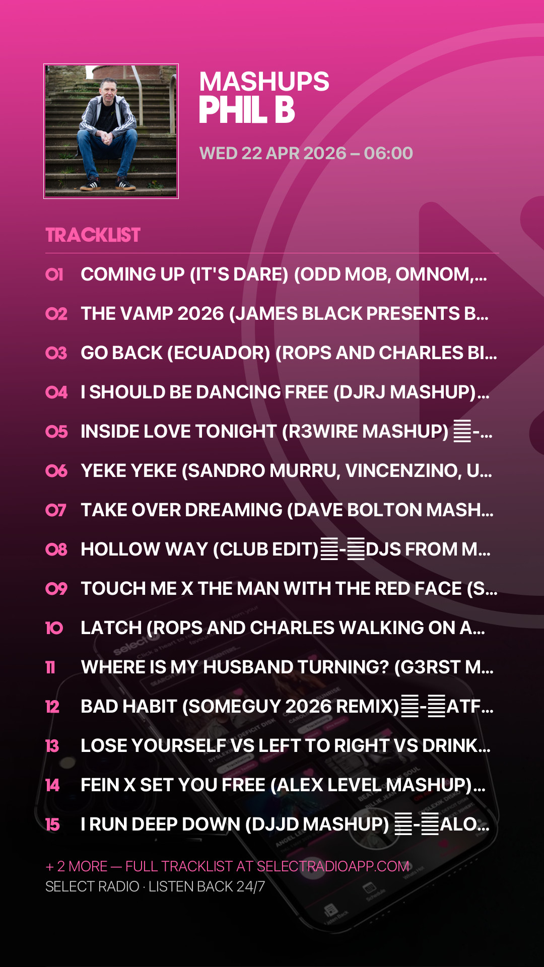 Tracklist Story Preview