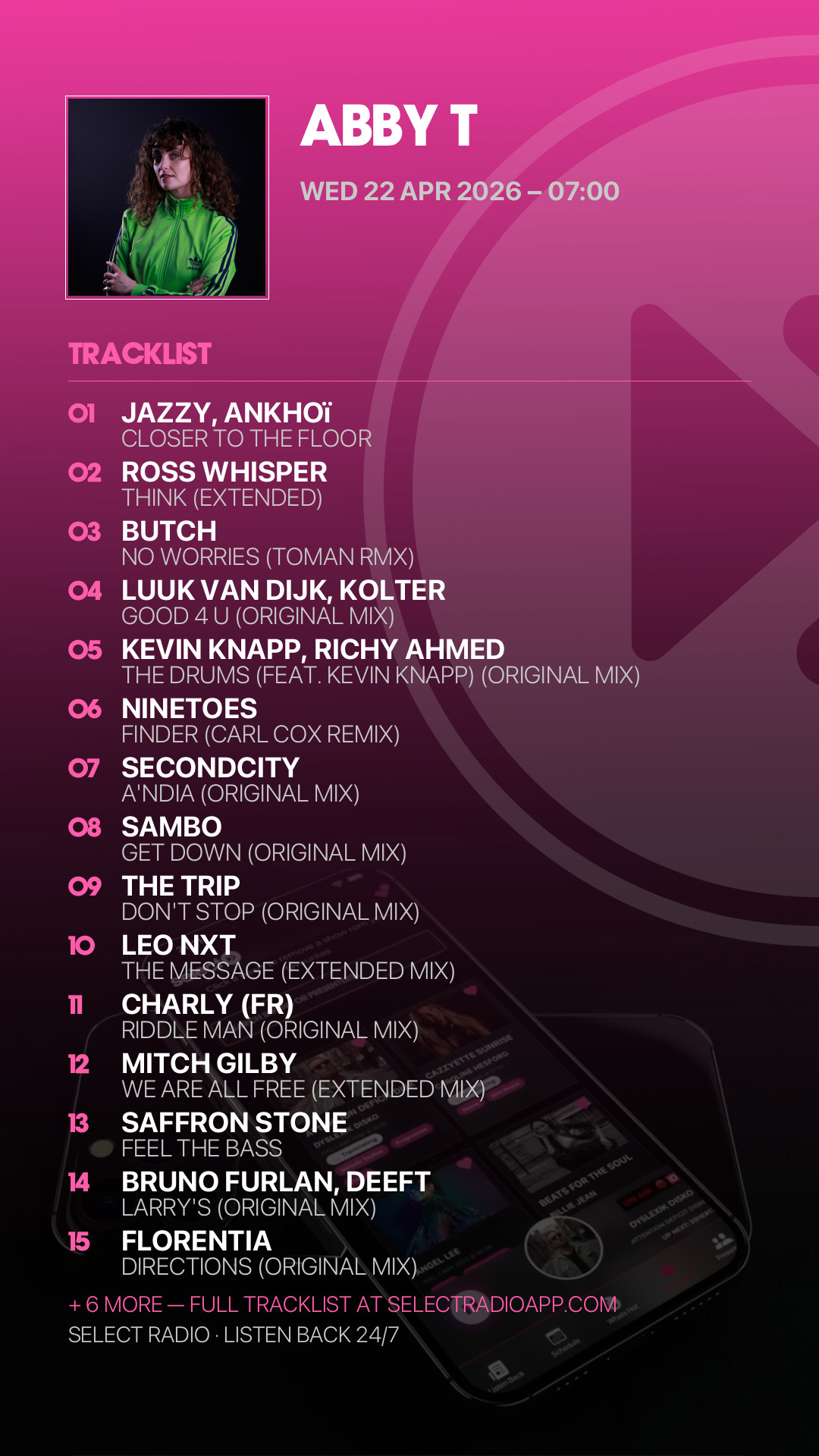 Tracklist Story Preview