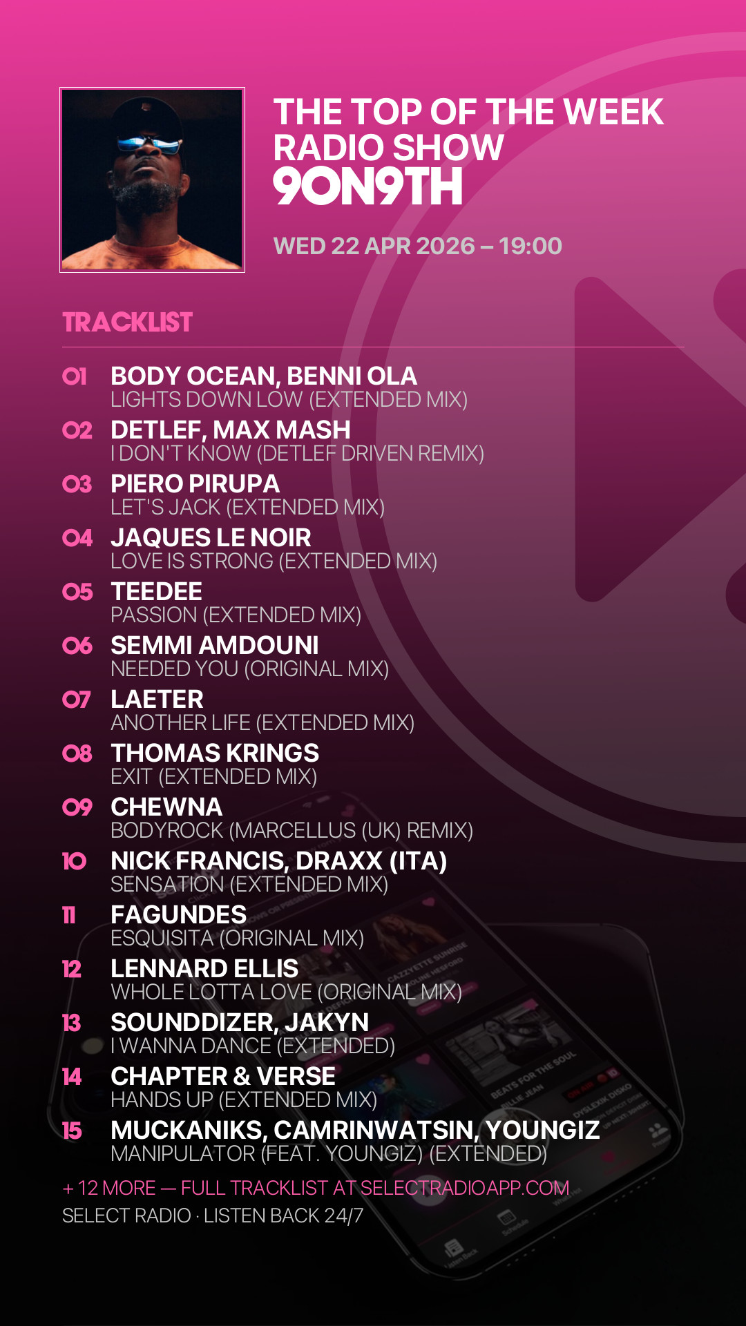 Tracklist Story Preview
