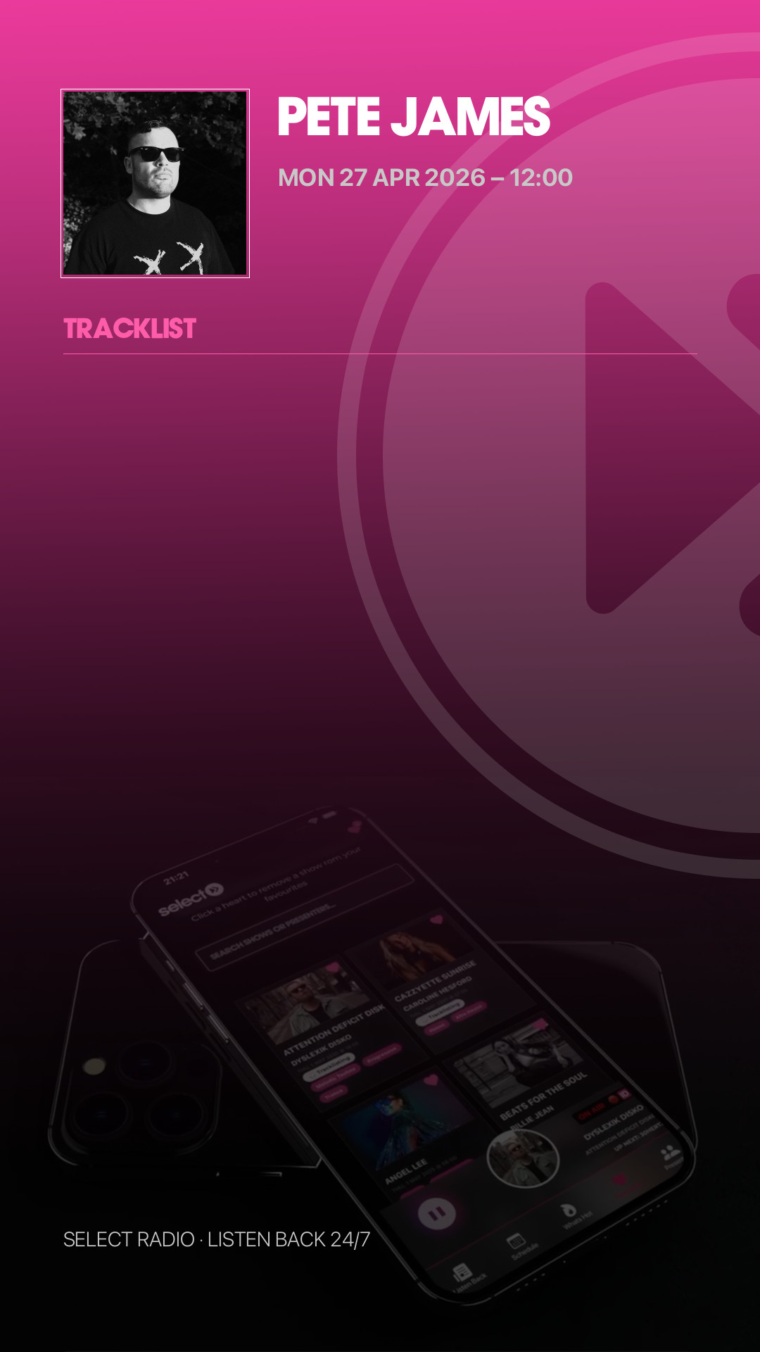 Tracklist Story Preview