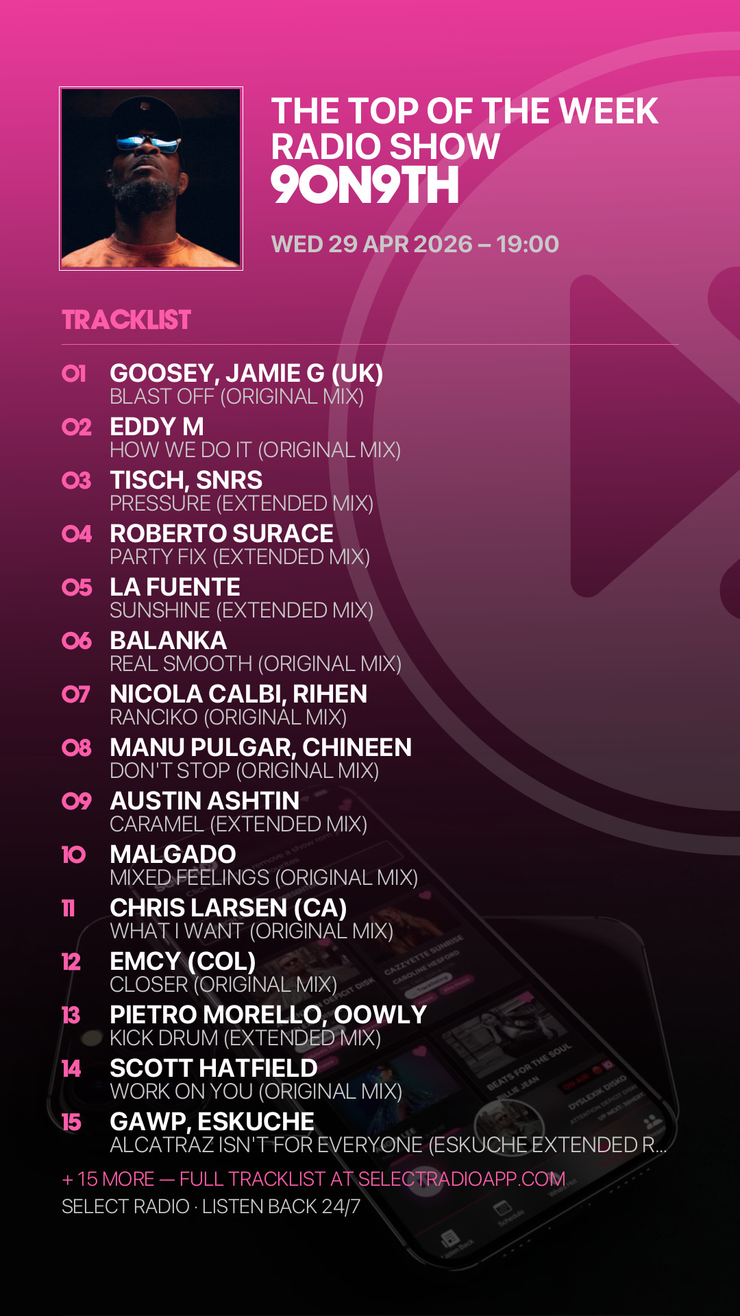 Tracklist Story Preview