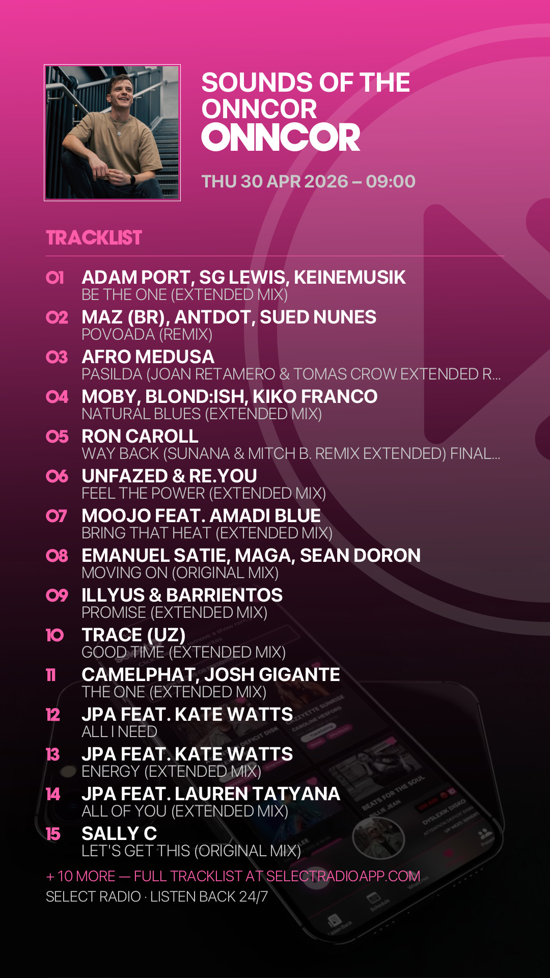 Tracklist Story Preview