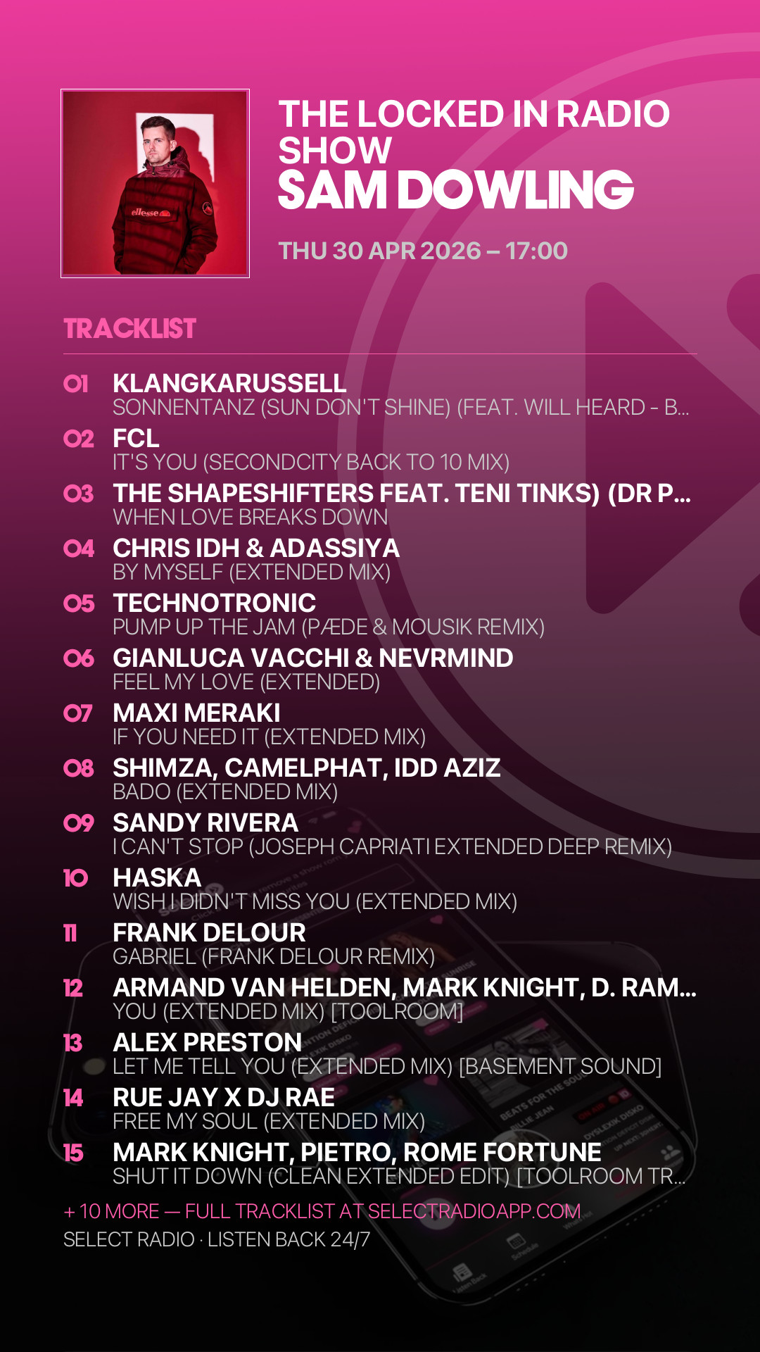 Tracklist Story Preview