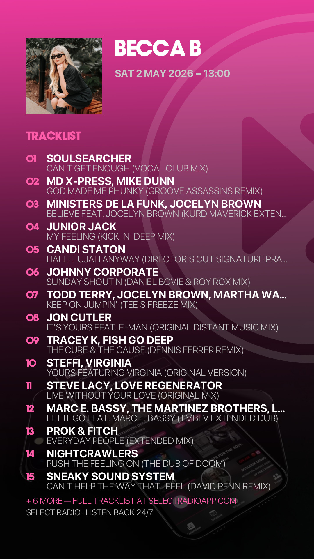Tracklist Story Preview