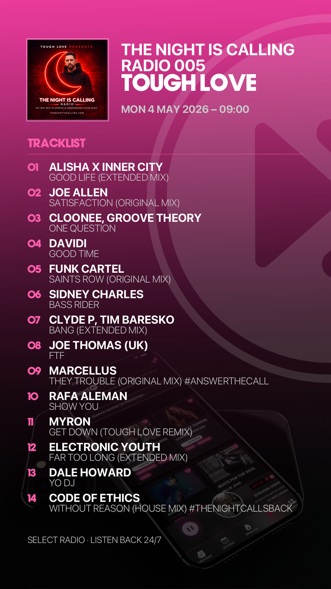 Tracklist Story Preview