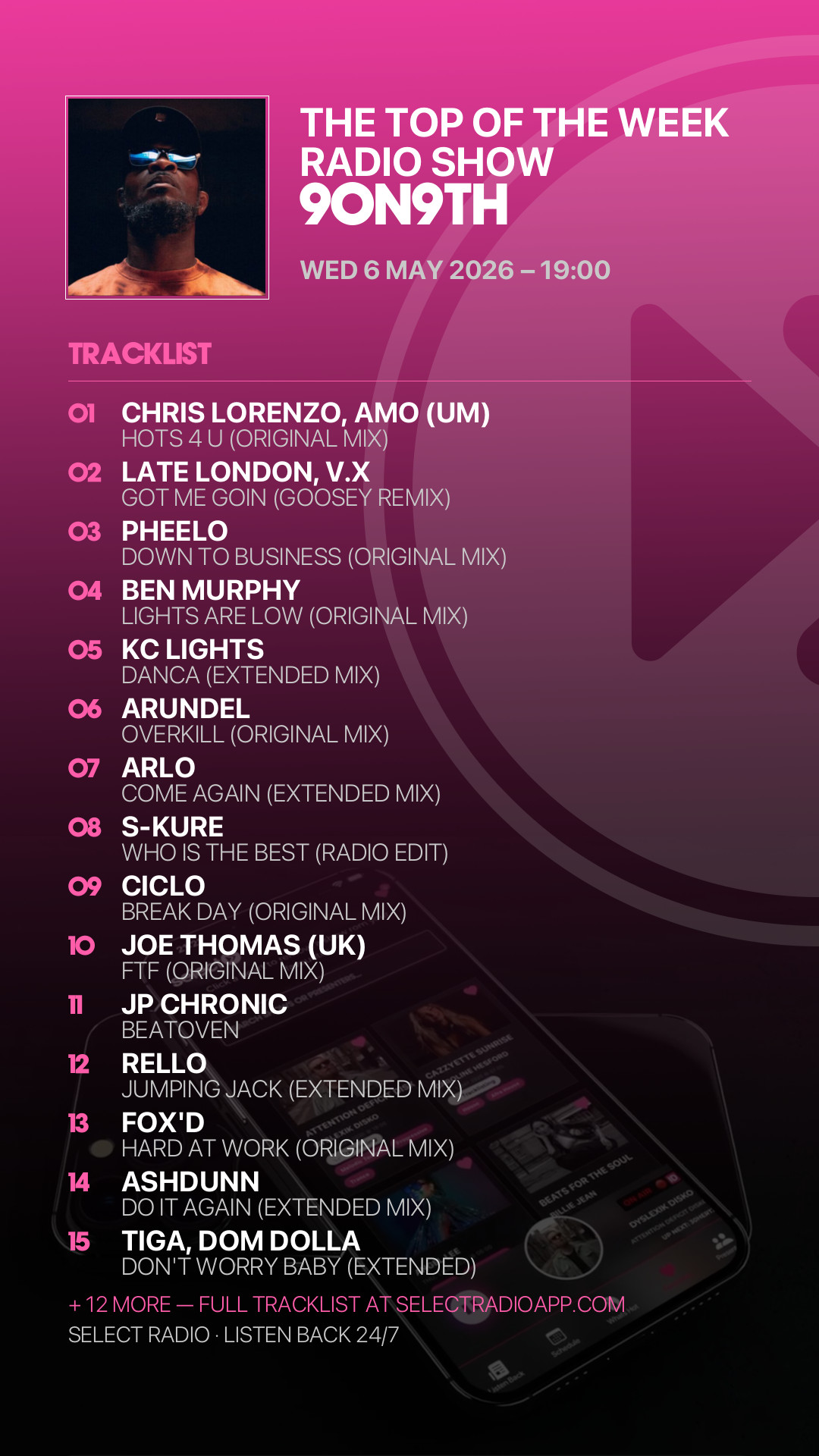 Tracklist Story Preview
