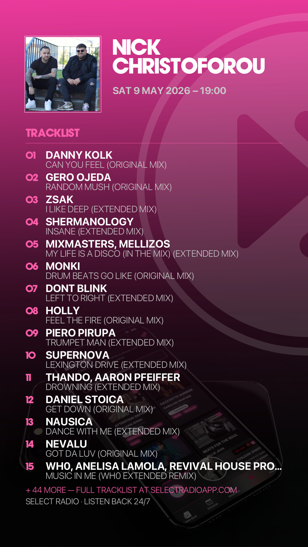 Tracklist Story Preview