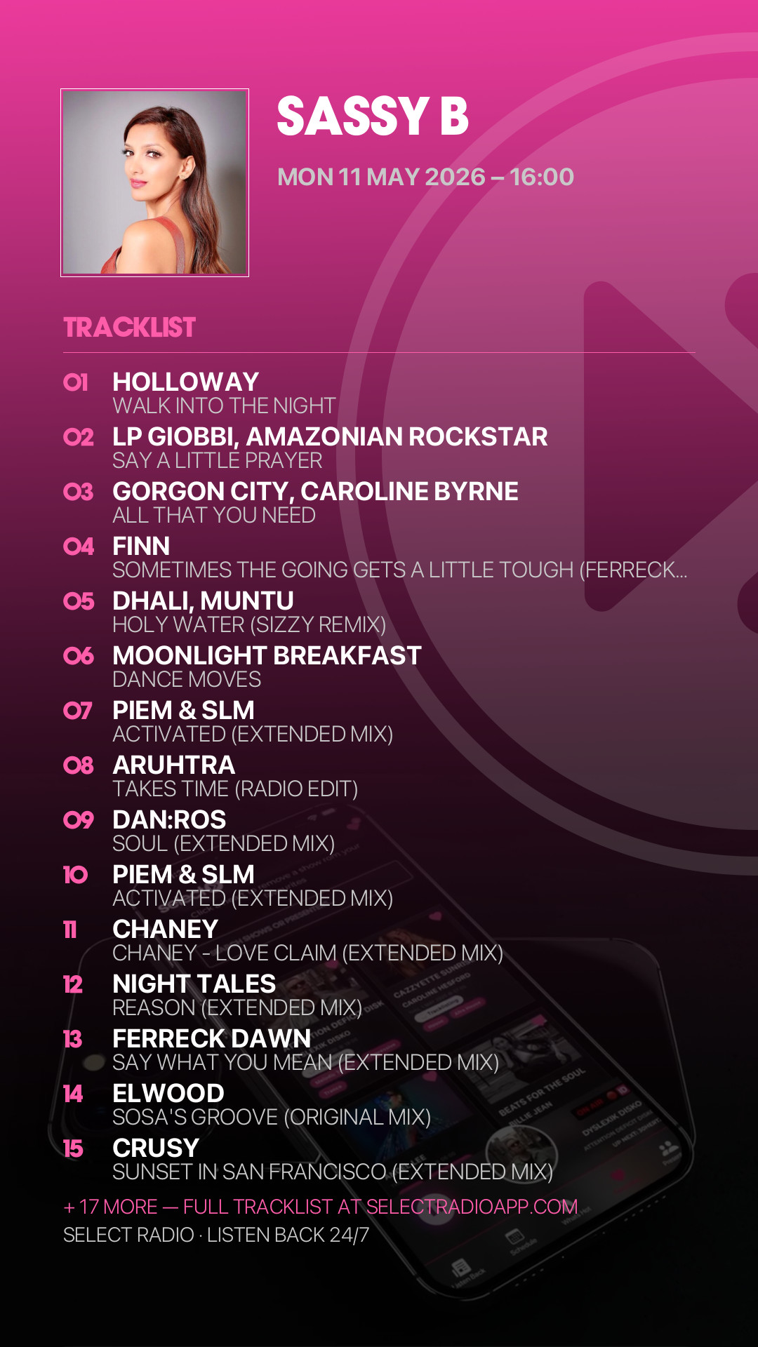 Tracklist Story Preview