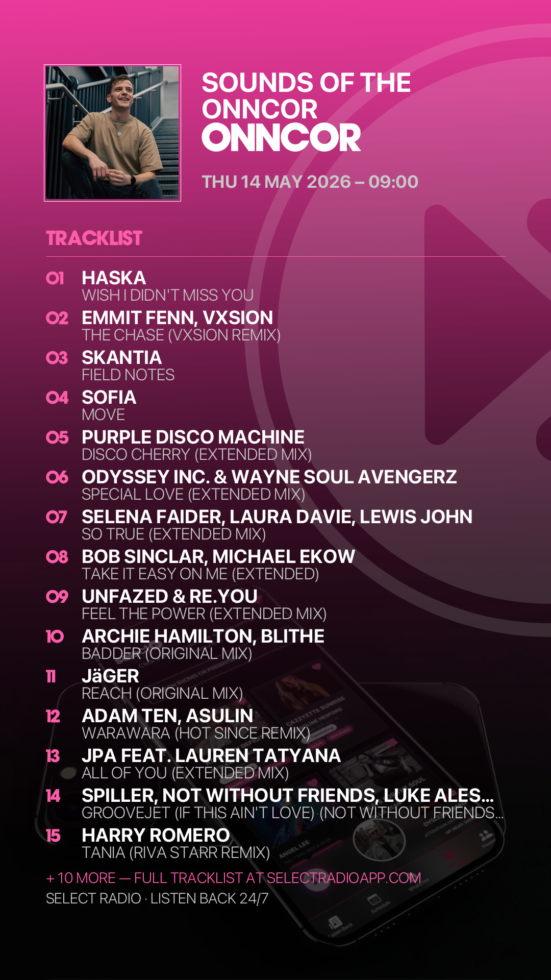 Tracklist Story Preview