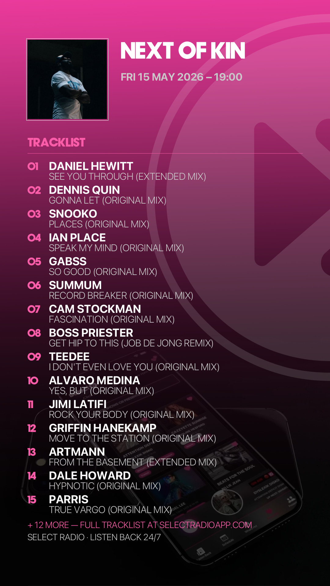 Tracklist Story Preview