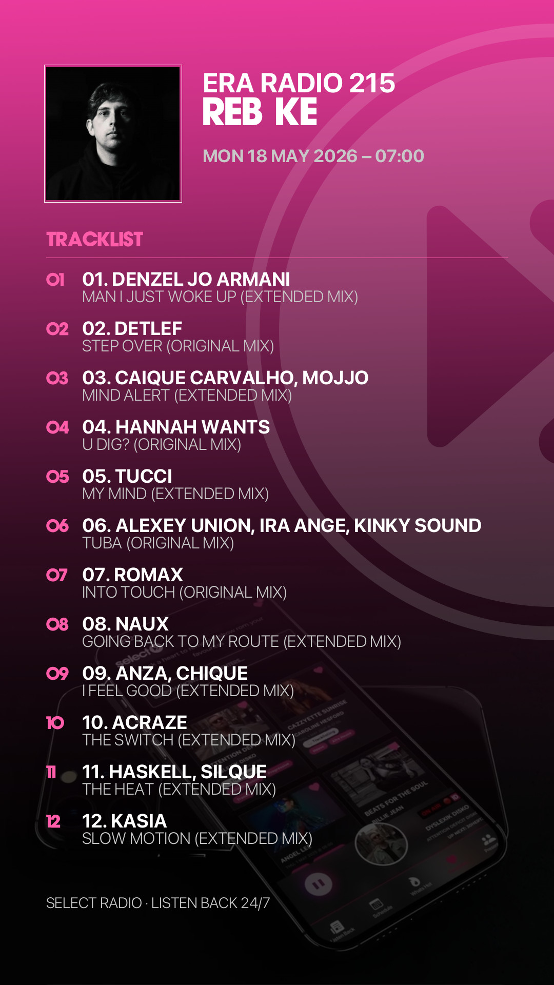 Tracklist Story Preview