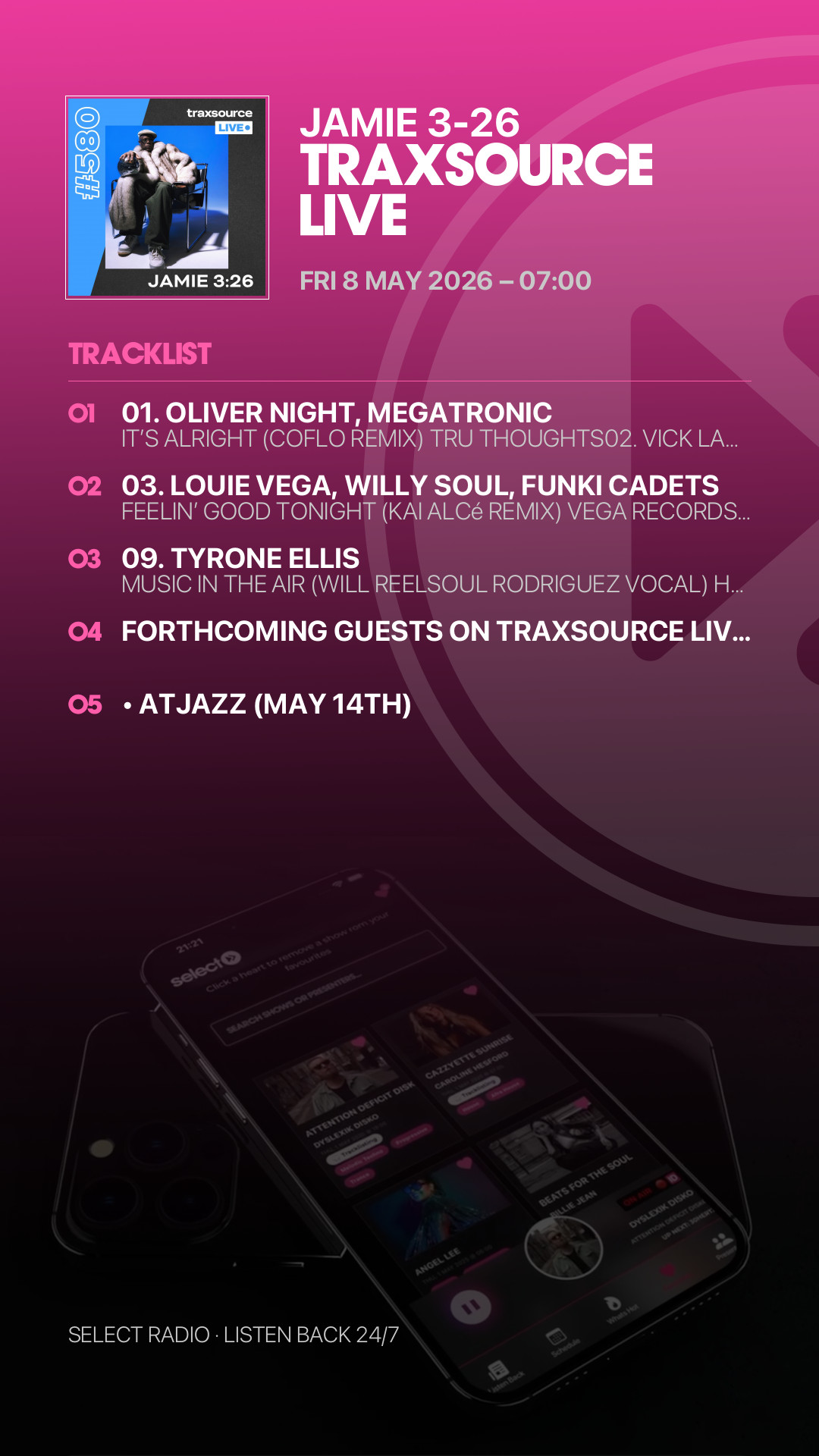 Tracklist Story Preview