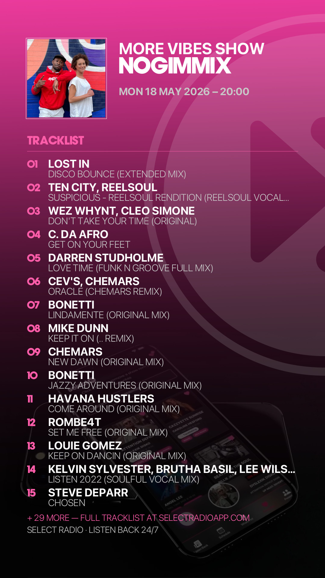 Tracklist Story Preview