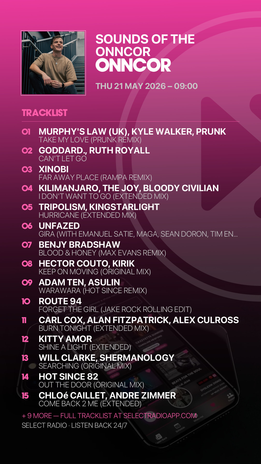 Tracklist Story Preview