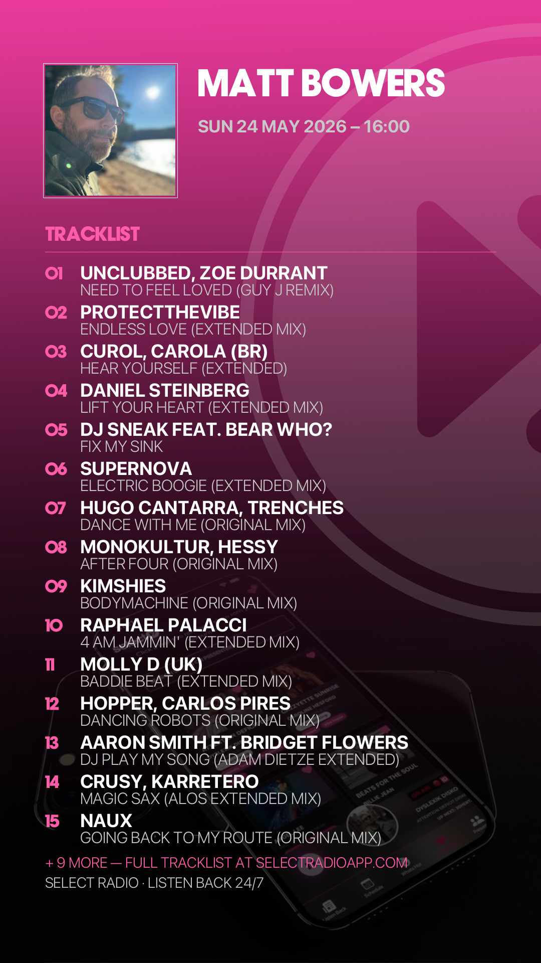 Tracklist Story Preview