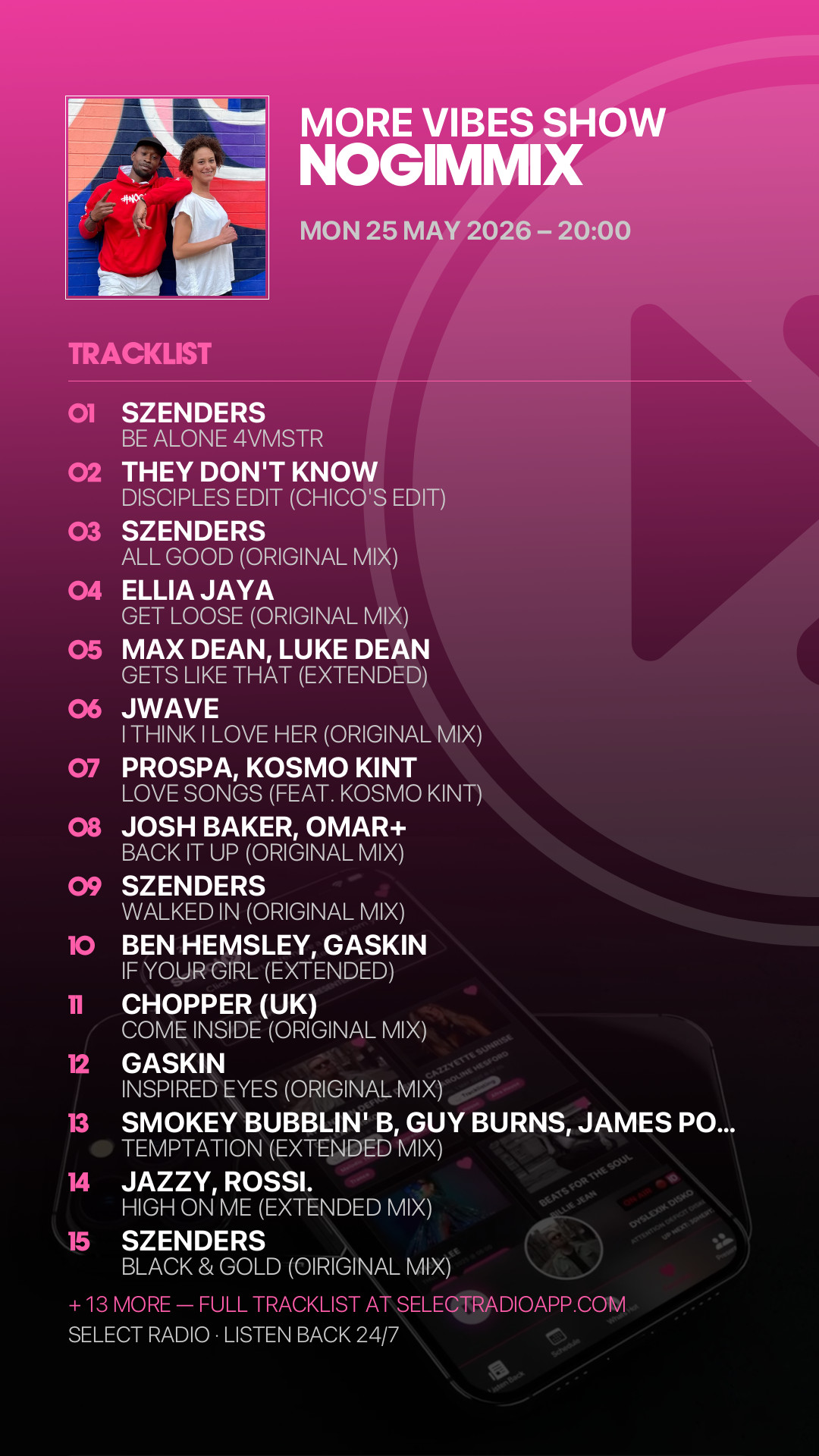 Tracklist Story Preview