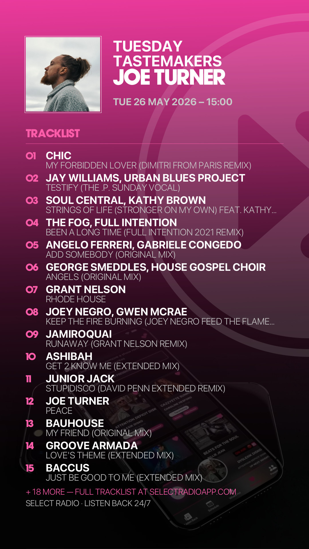 Tracklist Story Preview